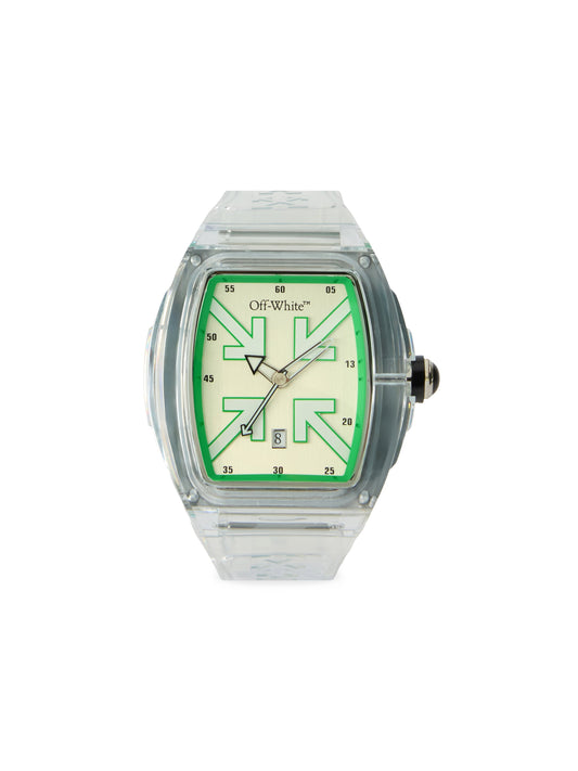 OFF WHITE "Beat" Watch White OW1G003P