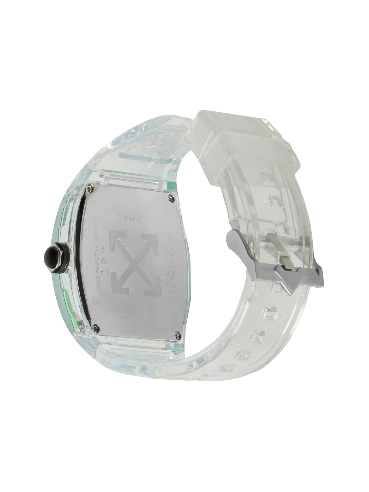OFF WHITE "Beat" Watch White OW1G003P
