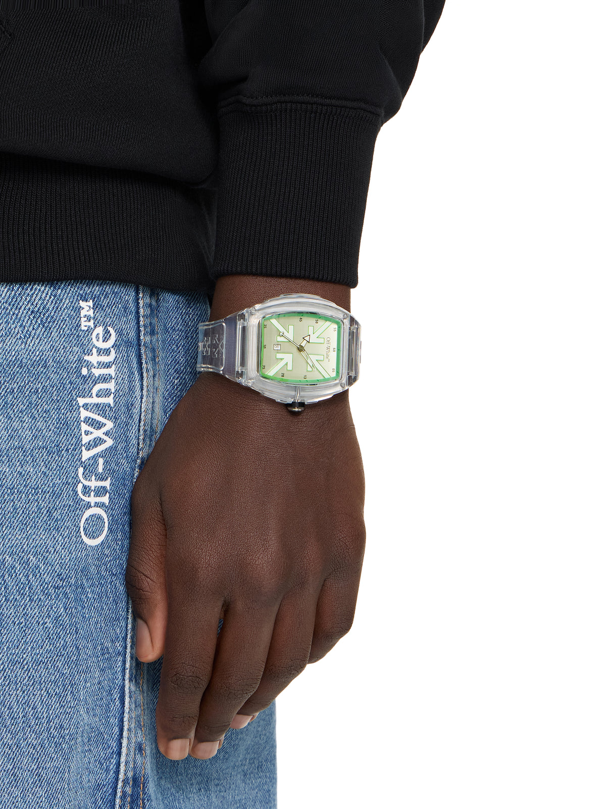 OFF WHITE "Beat" Watch White OW1G003P