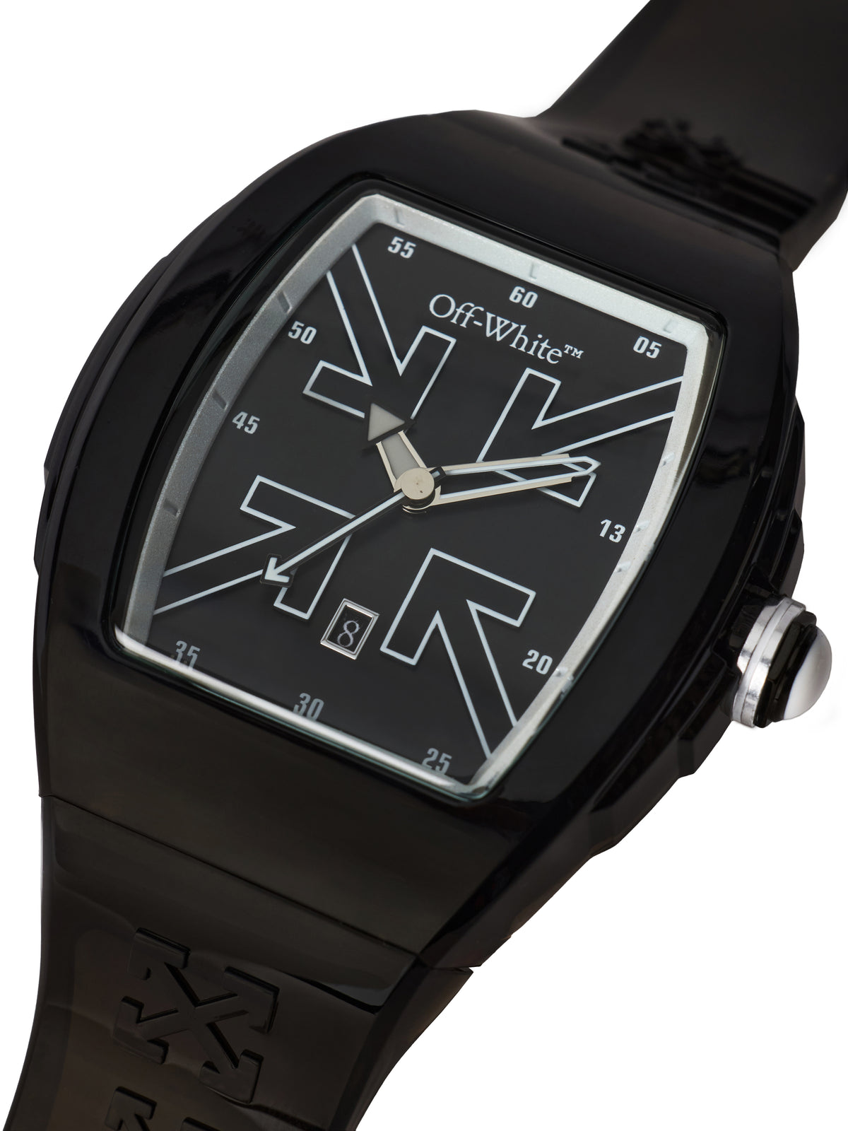 OFF WHITE "Beat" Watch Black OW1G003P