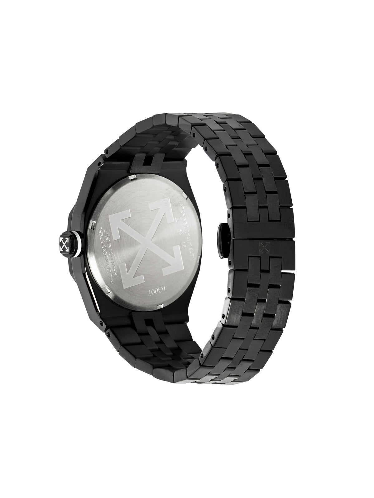 OFF WHITE "No Grid" Watch Black OW1G007M