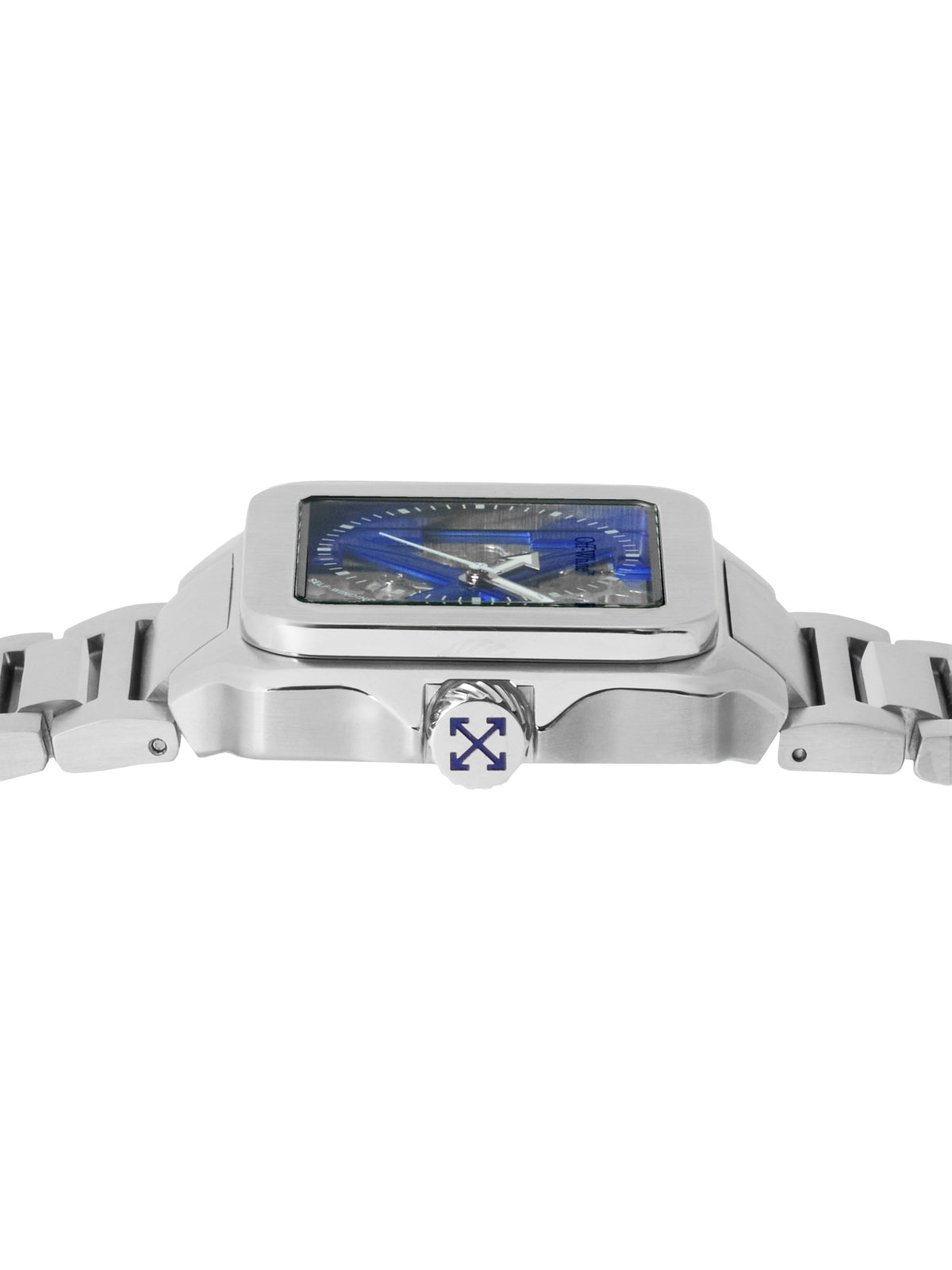 OFF WHITE "Proto Auto" Watch Silver OW1G008M