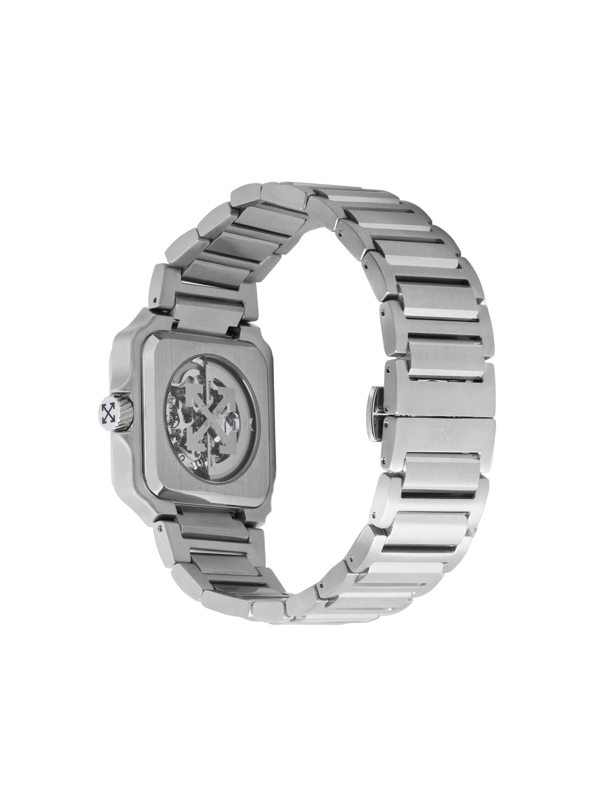 OFF WHITE "Proto Auto" Watch Silver OW1G008M