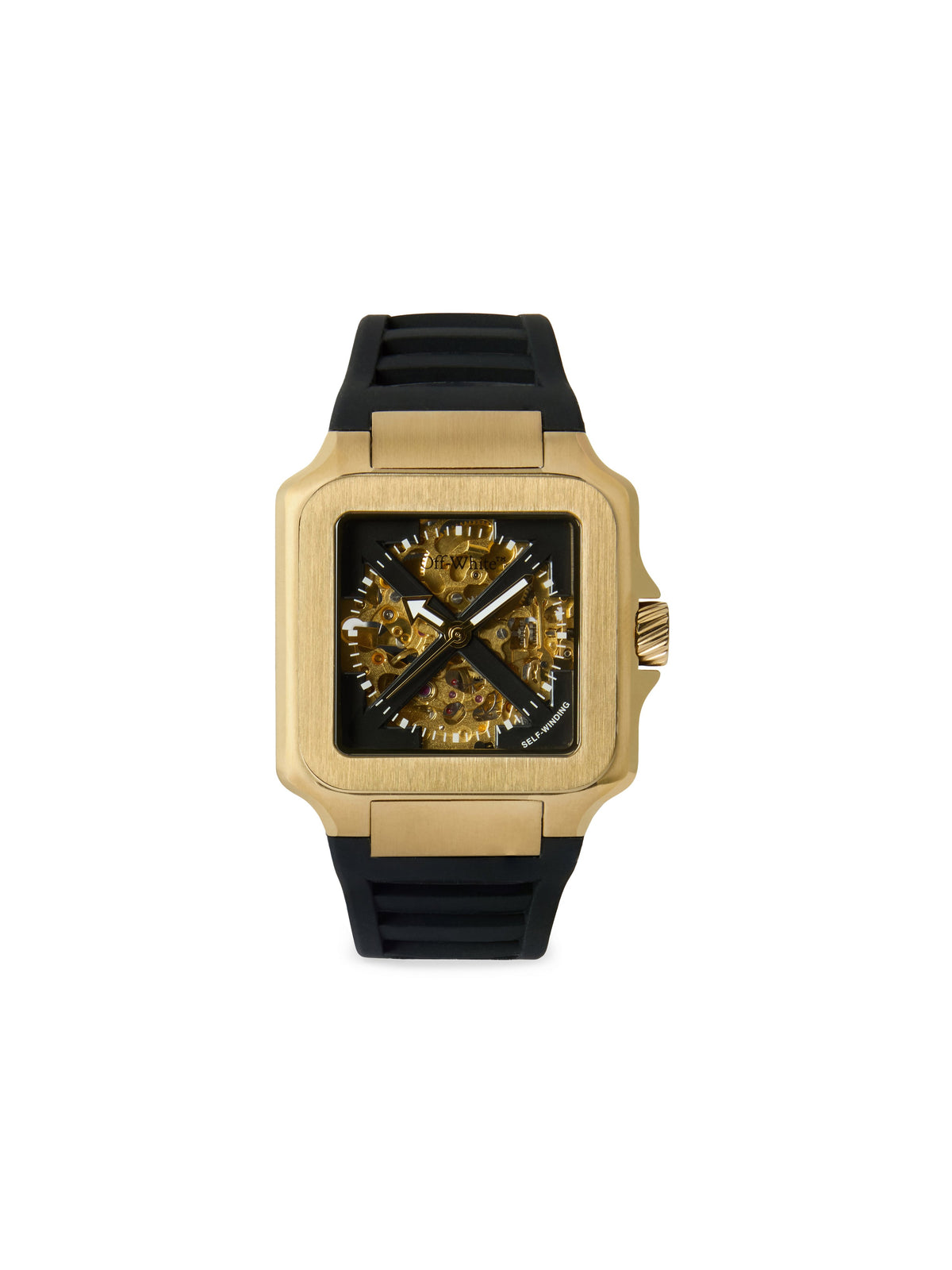 OFF WHITE "Proto Auto" Watch Gold OW1G008P