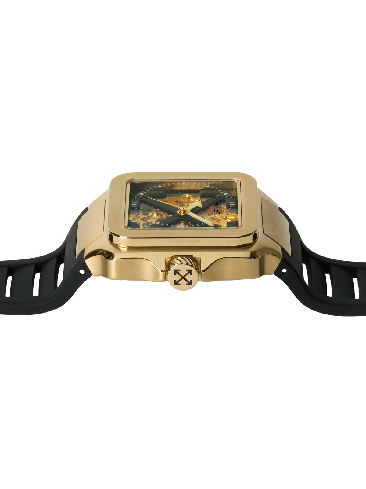 OFF WHITE "Proto Auto" Watch Gold OW1G008P