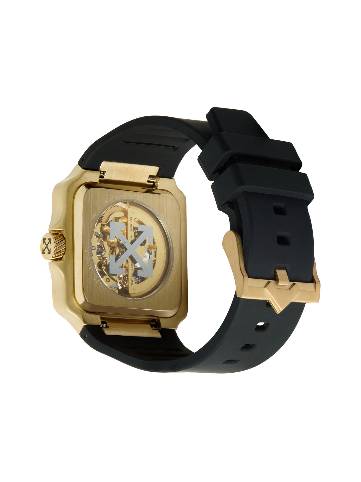 OFF WHITE "Proto Auto" Watch Gold OW1G008P