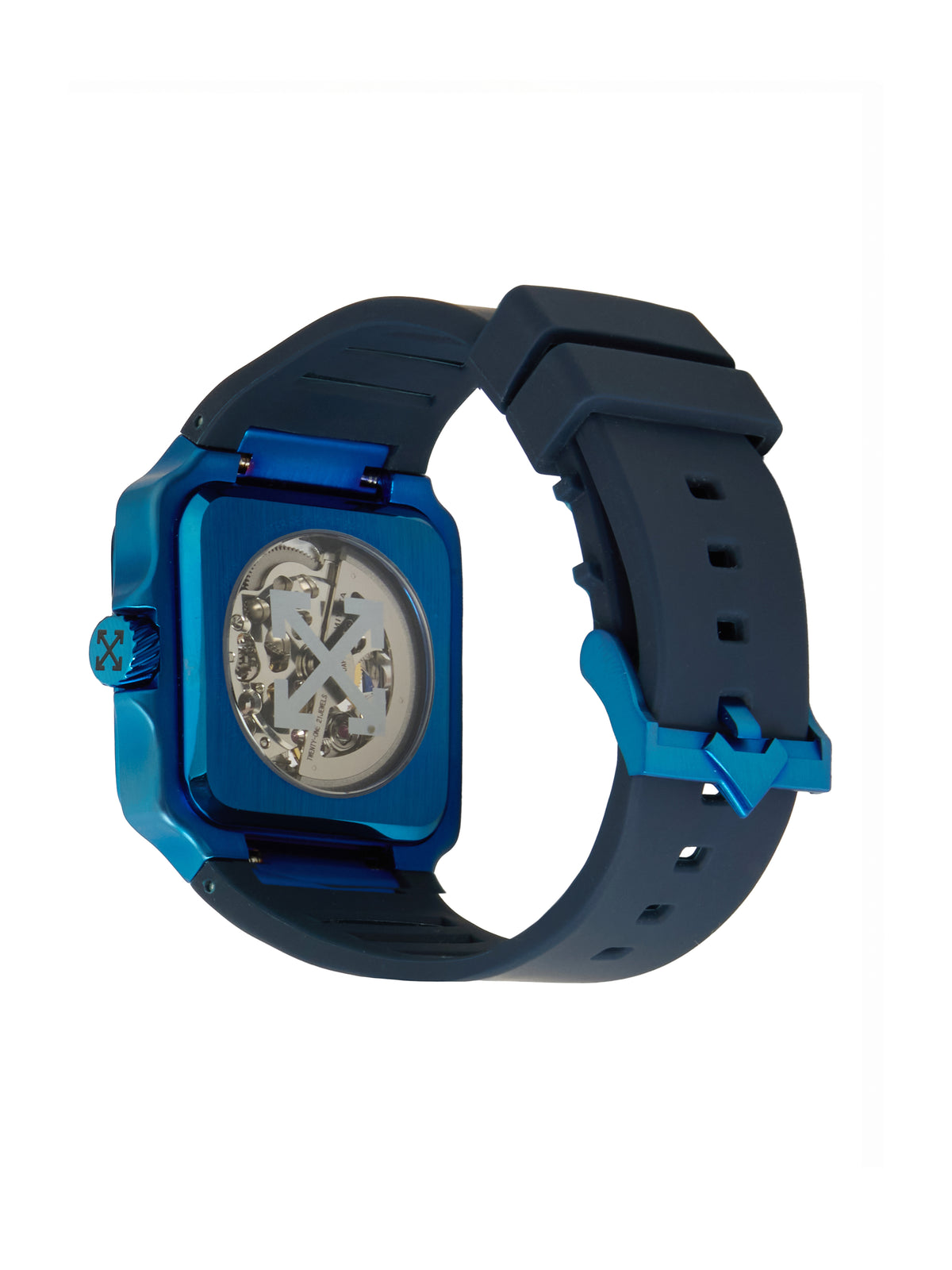 OFF WHITE "Proto Auto" Watch Blue OW1G008P