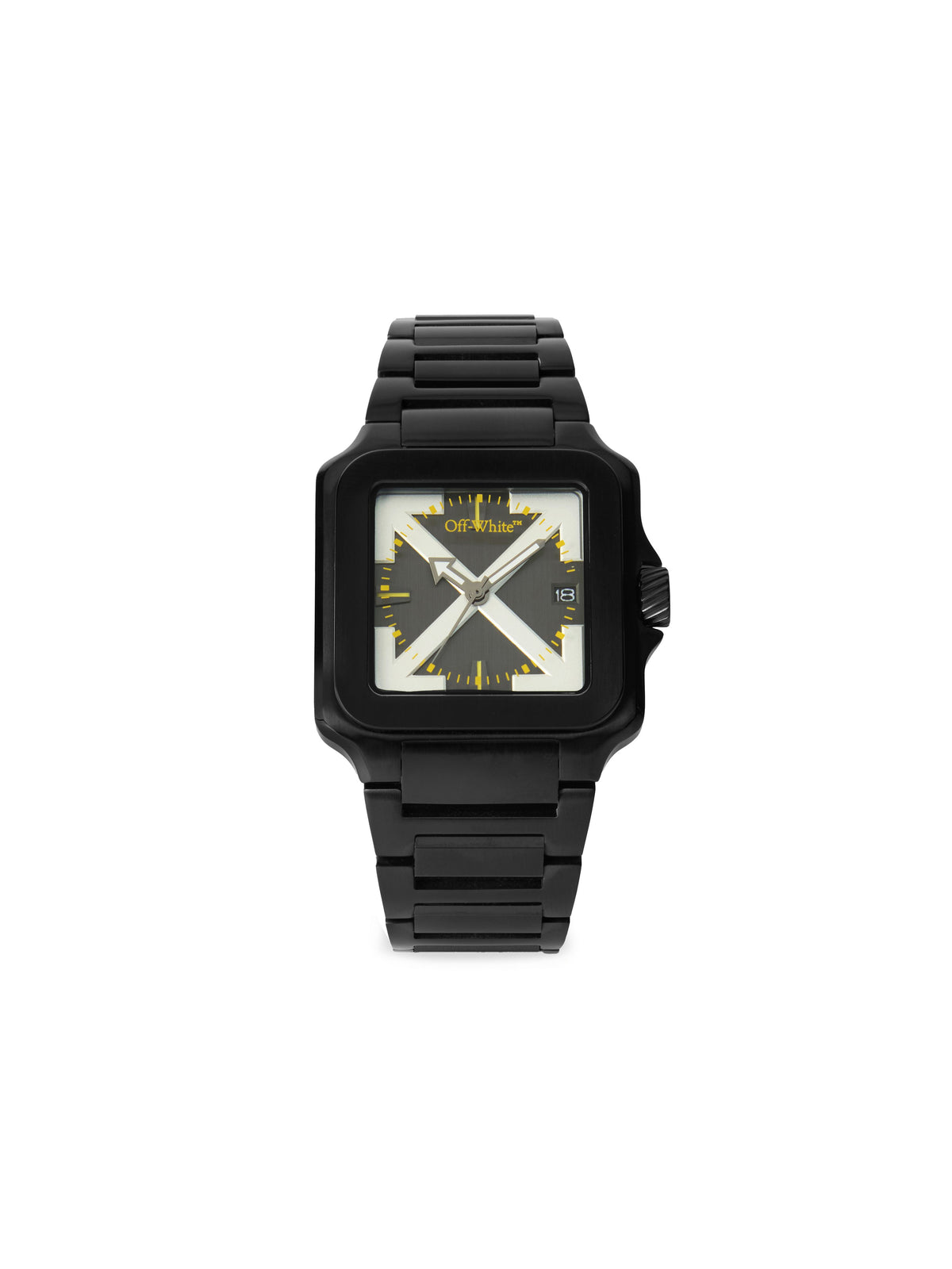 OFF WHITE "Proto Layer" Watch Black OW1G009M