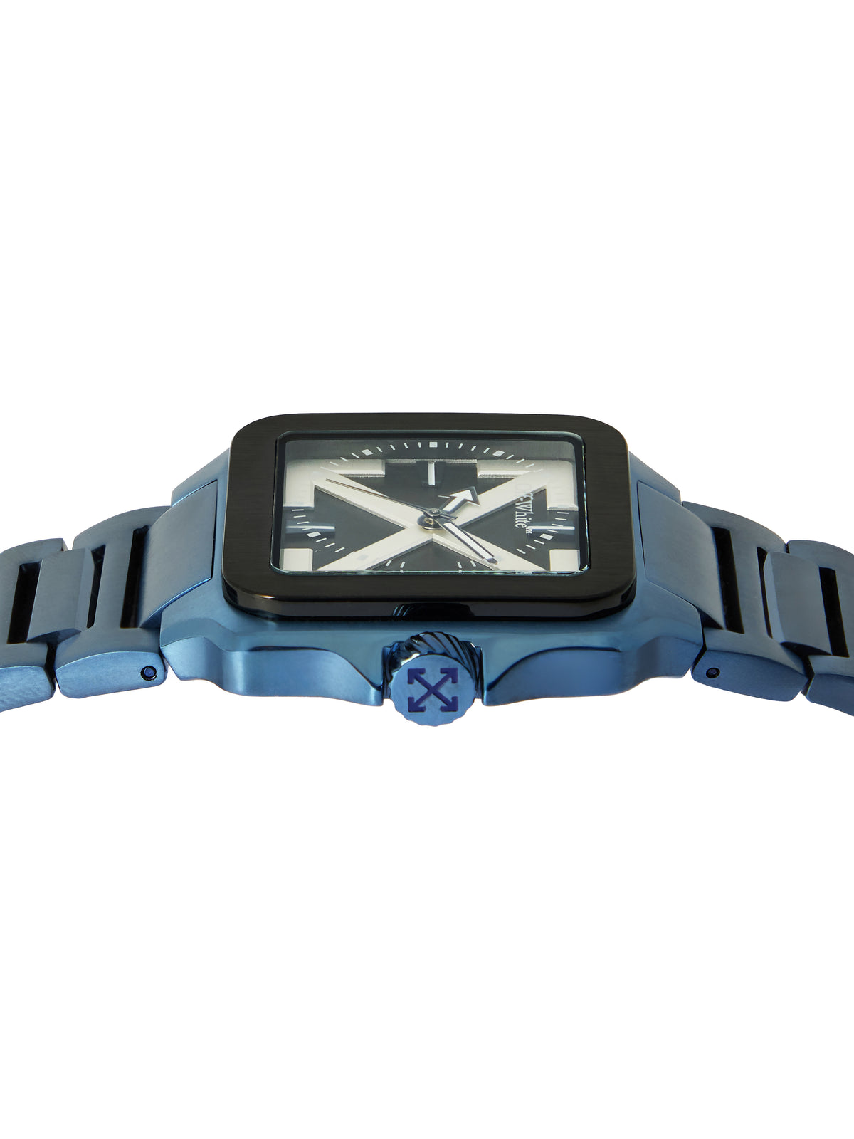 OFF WHITE "Proto Layer" Watch Two Tone Blue & Black OW1G009M