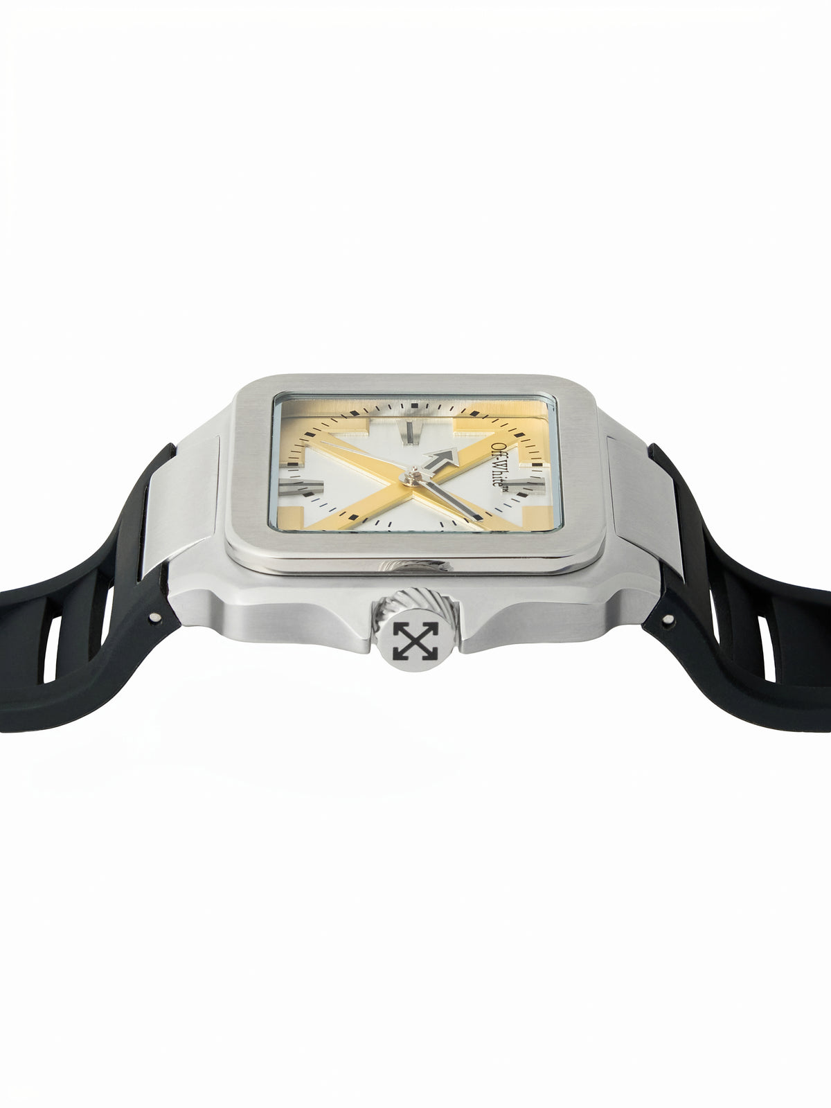 OFF WHITE "Proto Layer" Watch Silver OW1G009P