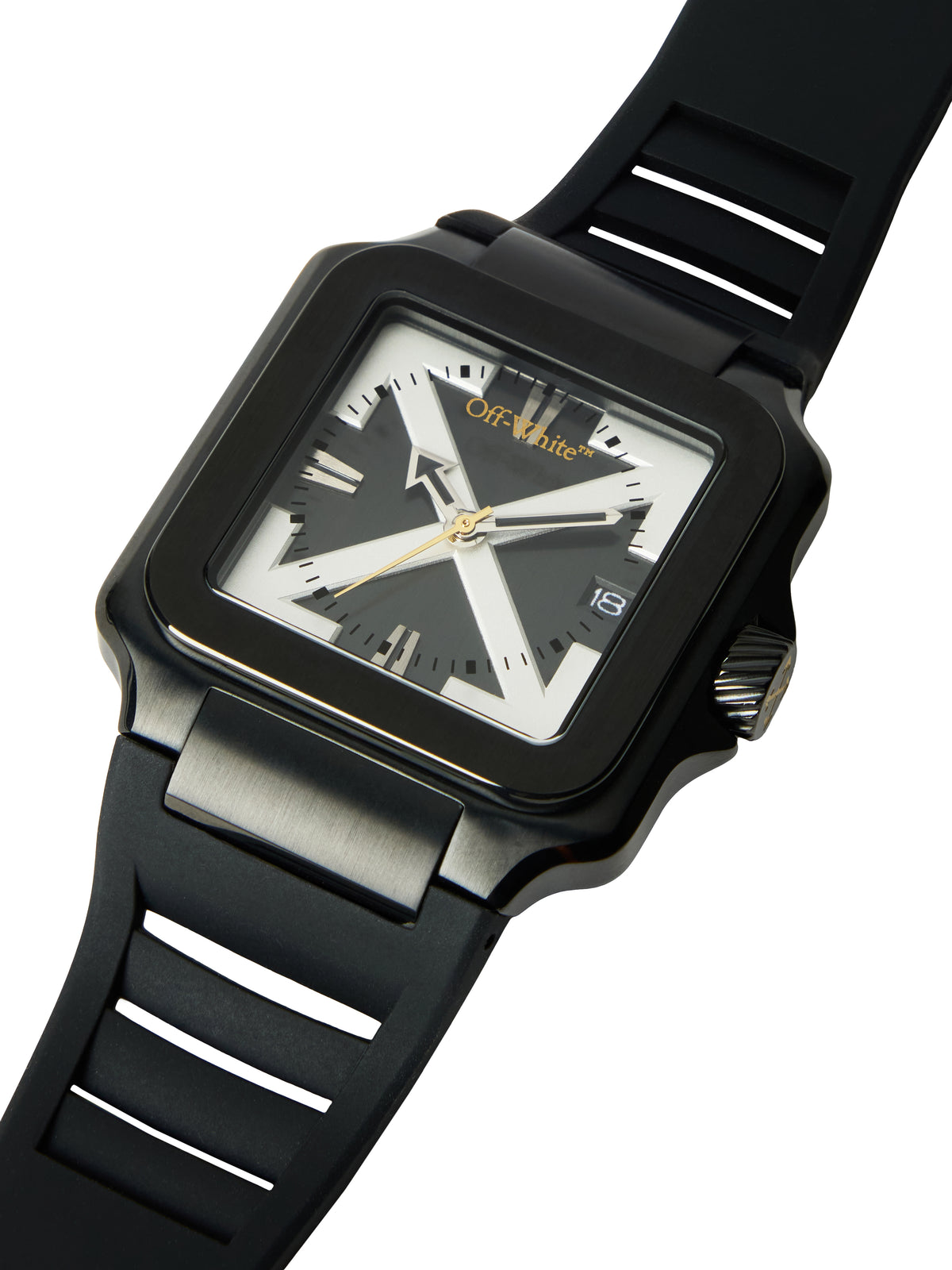 OFF WHITE "Proto Layer" Watch Black OW1G009P
