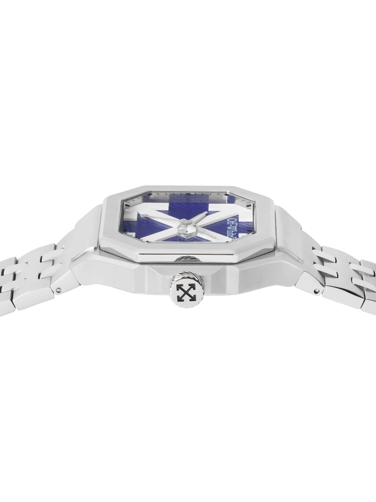 OFF WHITE "Heavy Duty" Watch Silver OW1G011M