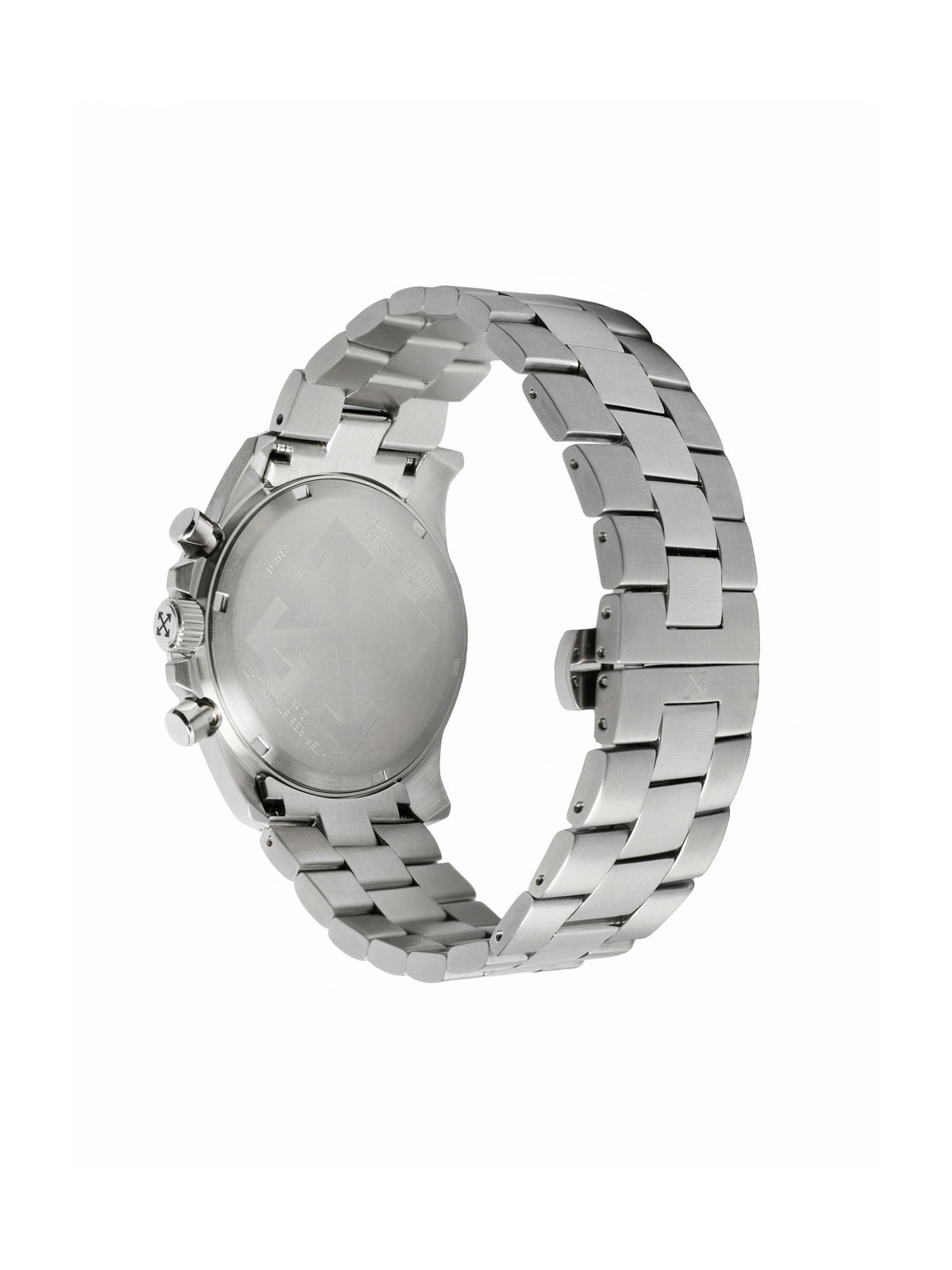 OFF WHITE "Reset" Watch Silver OW1G012M