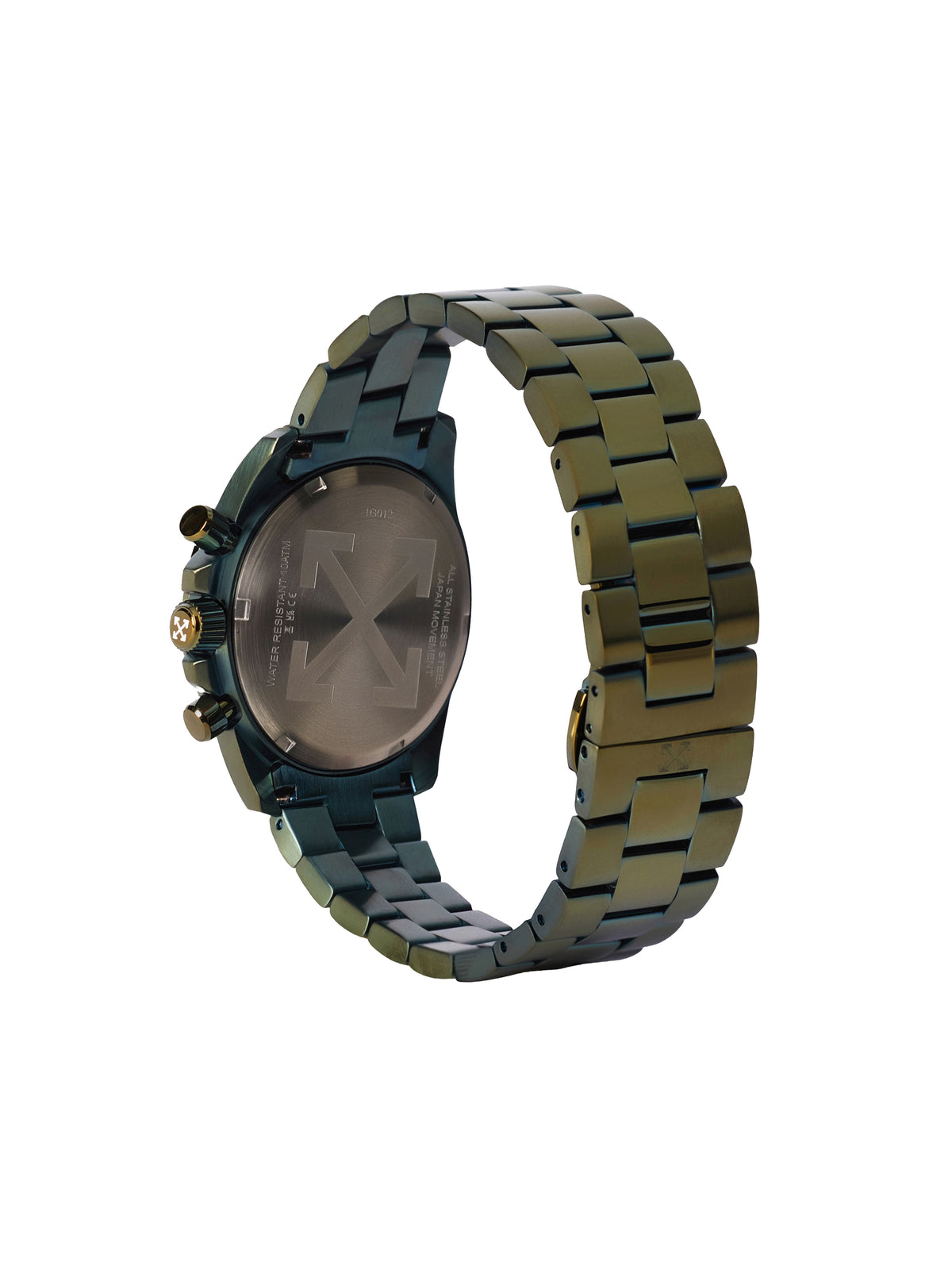 OFF WHITE "Reset" Watch Olive OW1G012M
