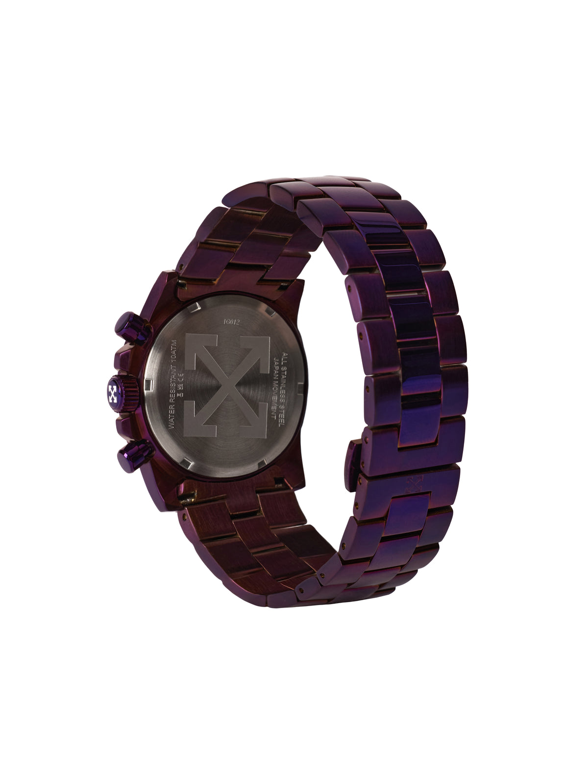 OFF WHITE "Reset" Watch Purple OW1G012M