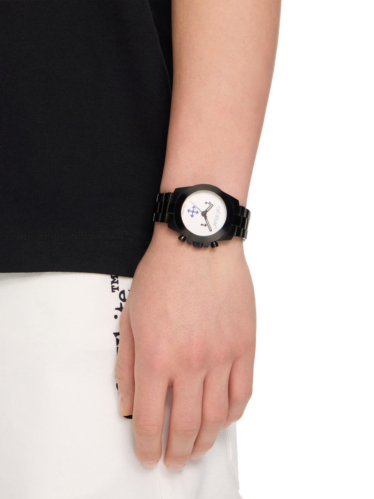 OFF WHITE "Reset" Watch Black OW1G012M