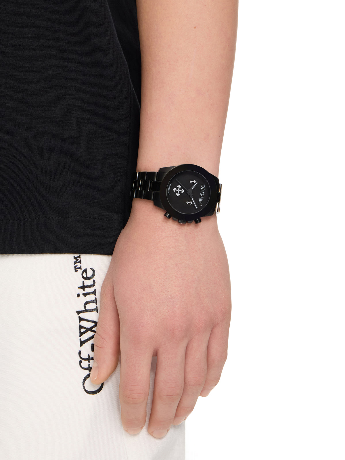 OFF WHITE "Reset" Watch Black OW1G012M