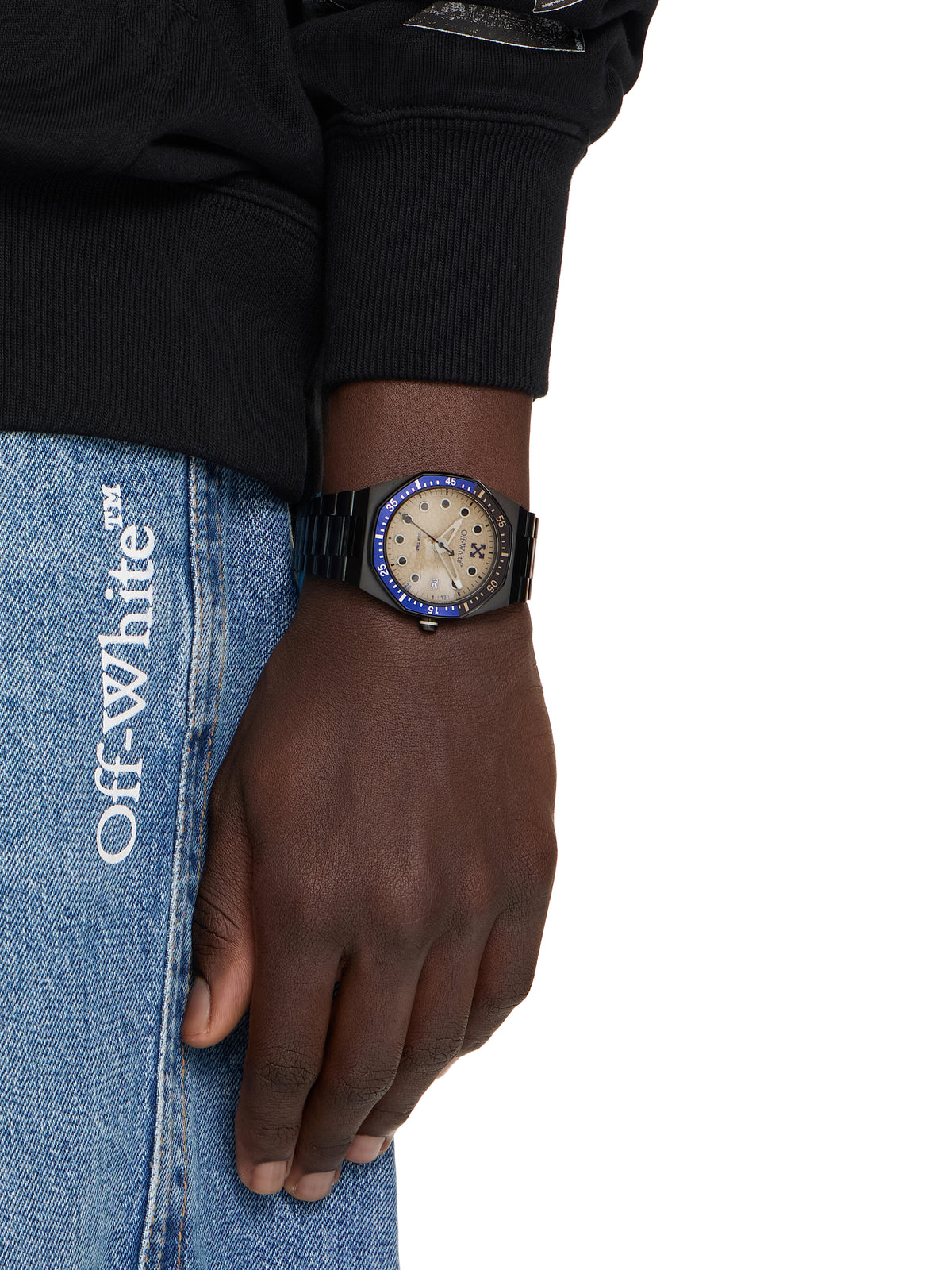 OFF WHITE "Dry Mode" Watch Black OW1G024M