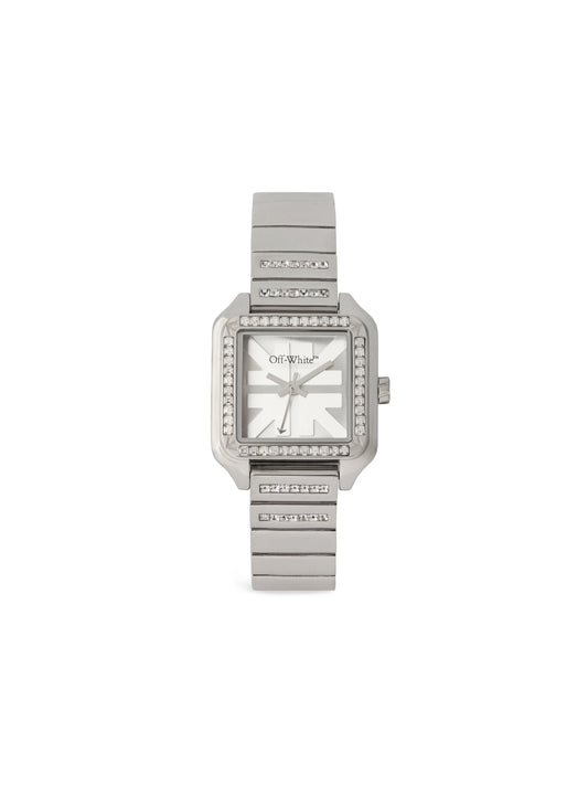 OFF WHITE "After Hours" Watch Silver OW1L032M