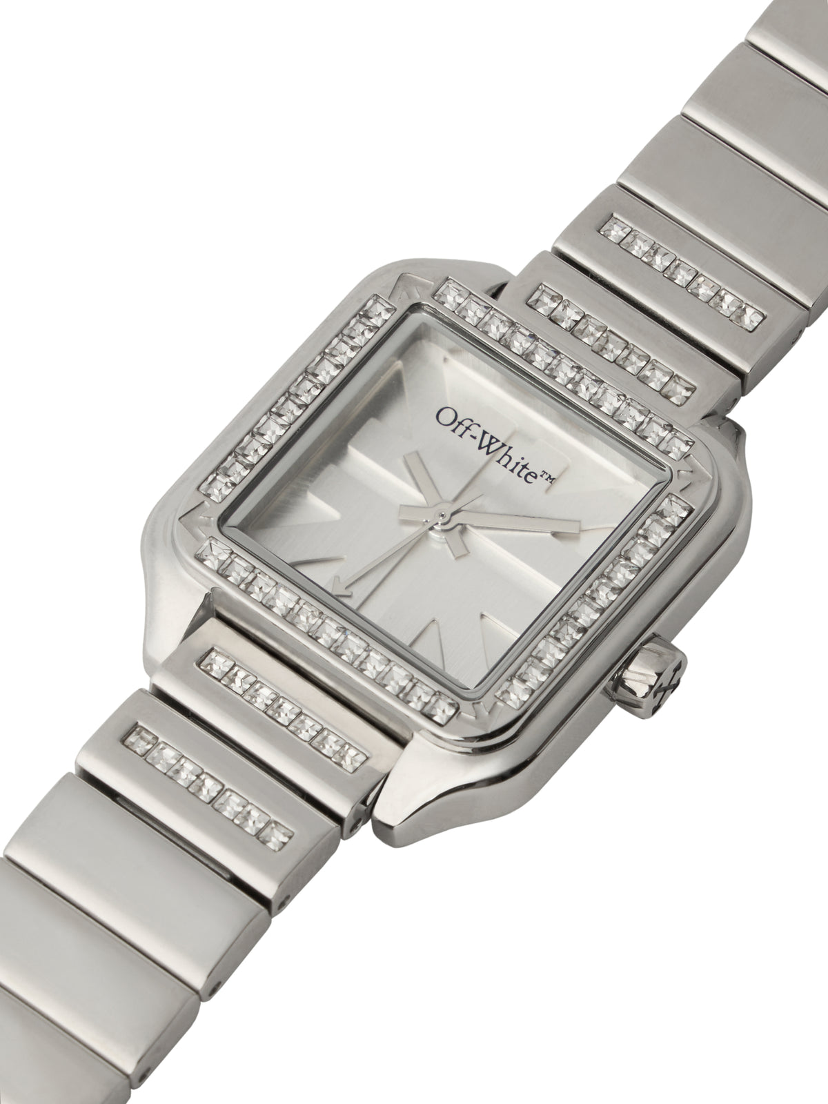 OFF WHITE "After Hours" Watch Silver OW1L032M
