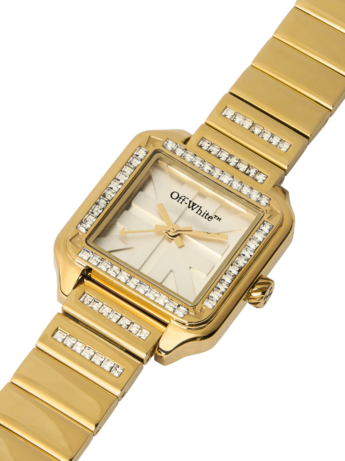OFF WHITE "After Hours" Watch Gold OW1L032M