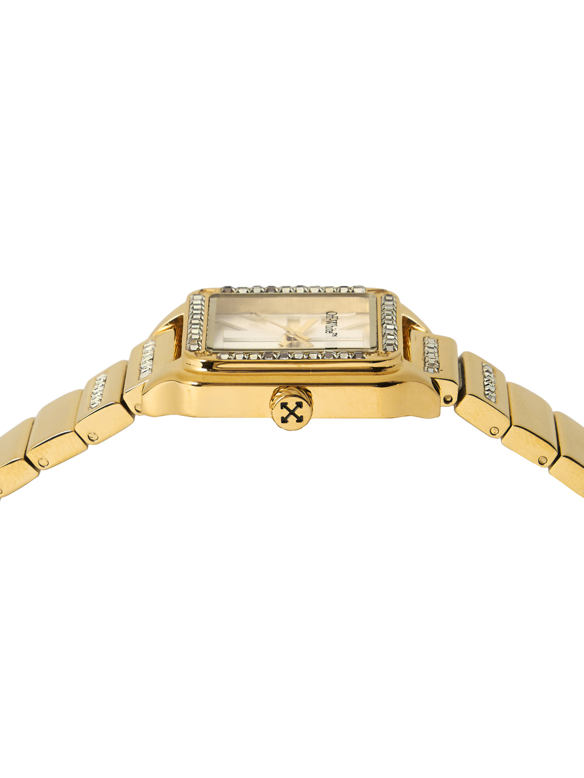 OFF WHITE "After Hours" Watch Gold OW1L032M