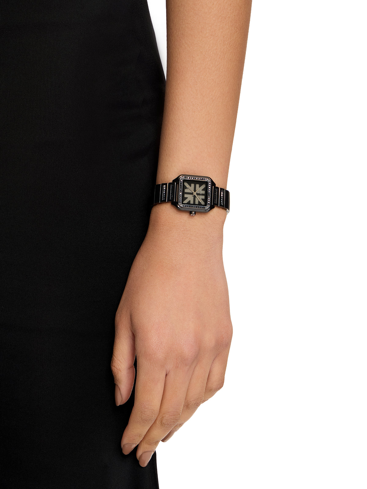 OFF WHITE "After Hours" Watch Black OW1L032M