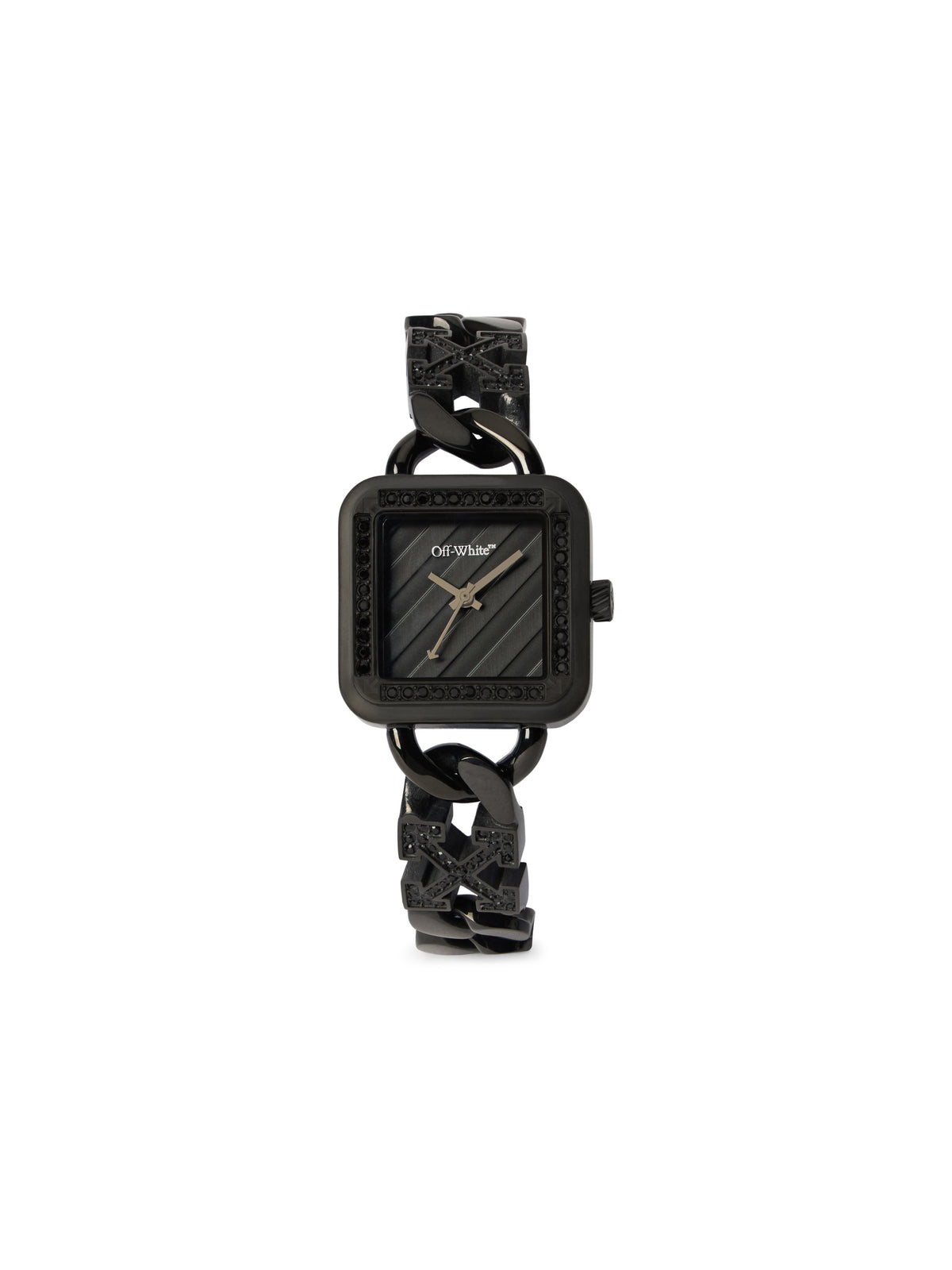 OFF WHITE "Street Bling" Watch Black OW1L033M