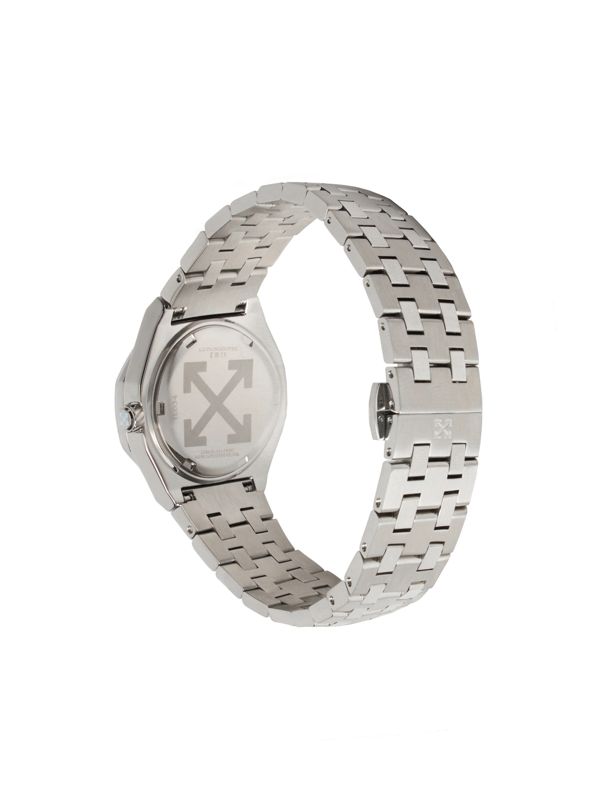 OFF WHITE "Dust" Watch Silver OW1L034M