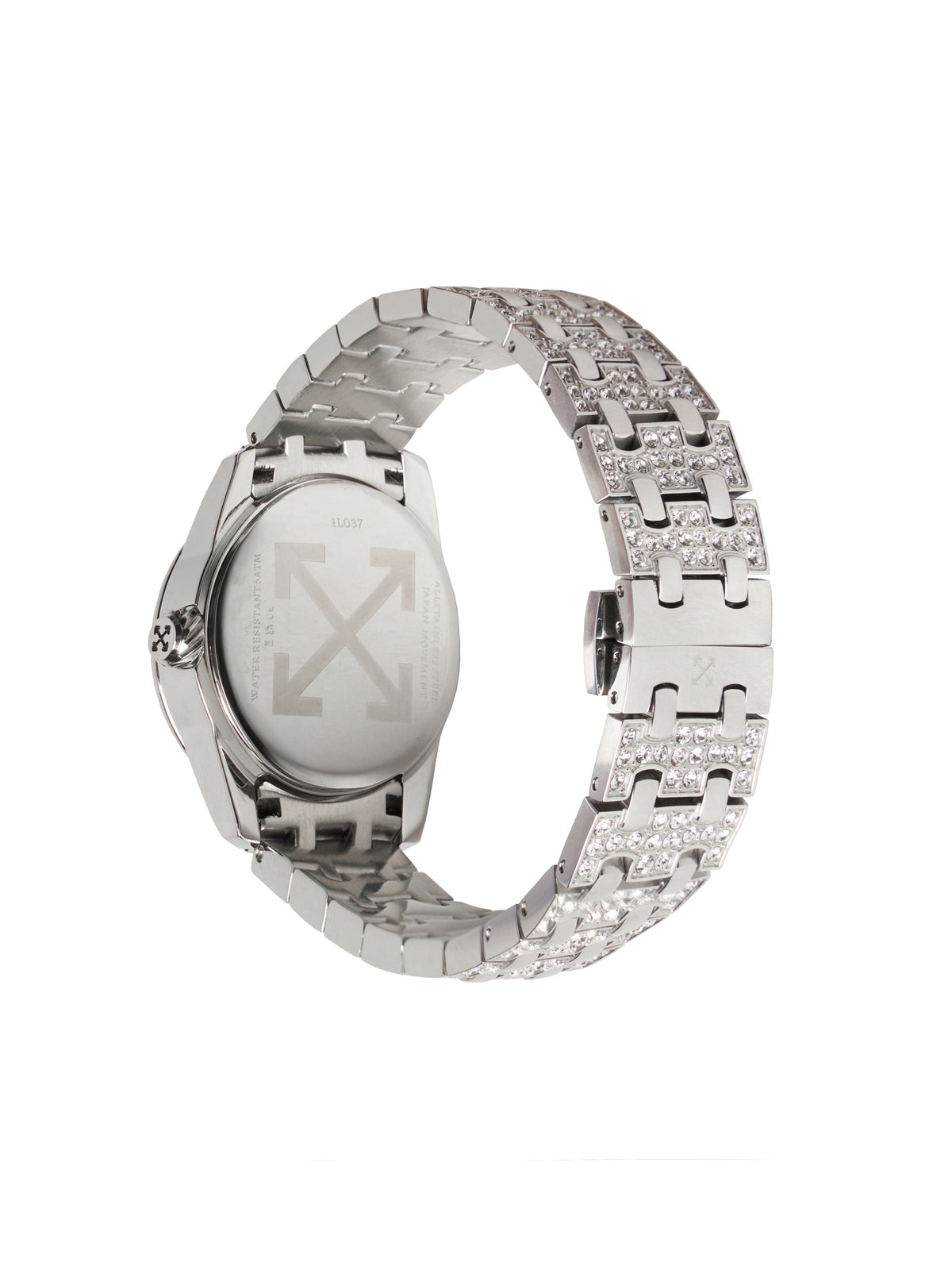 OFF WHITE "Discreet" Watch Silver OW1L037M