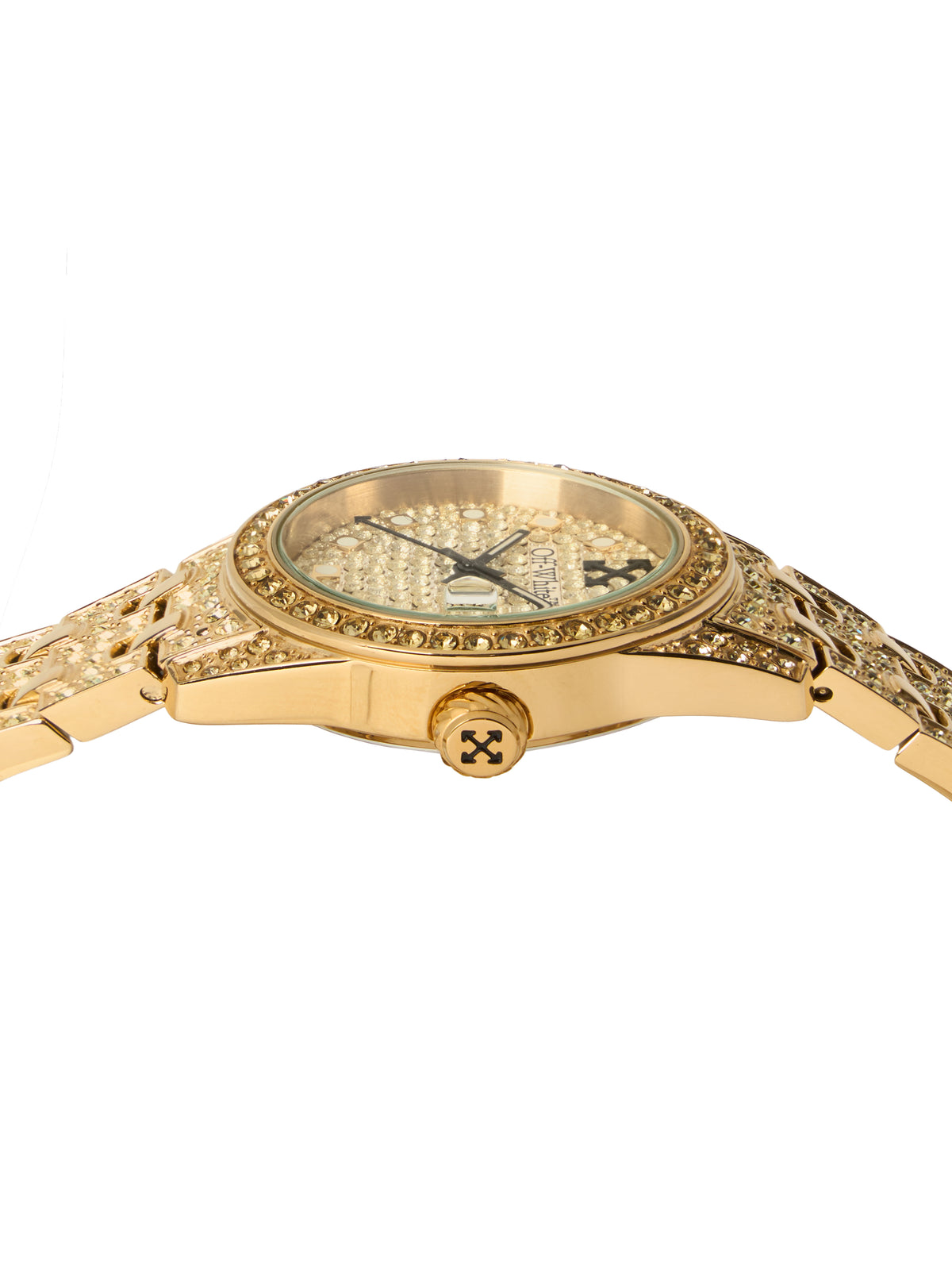 OFF WHITE "Discreet" Watch Gold OW1L037M