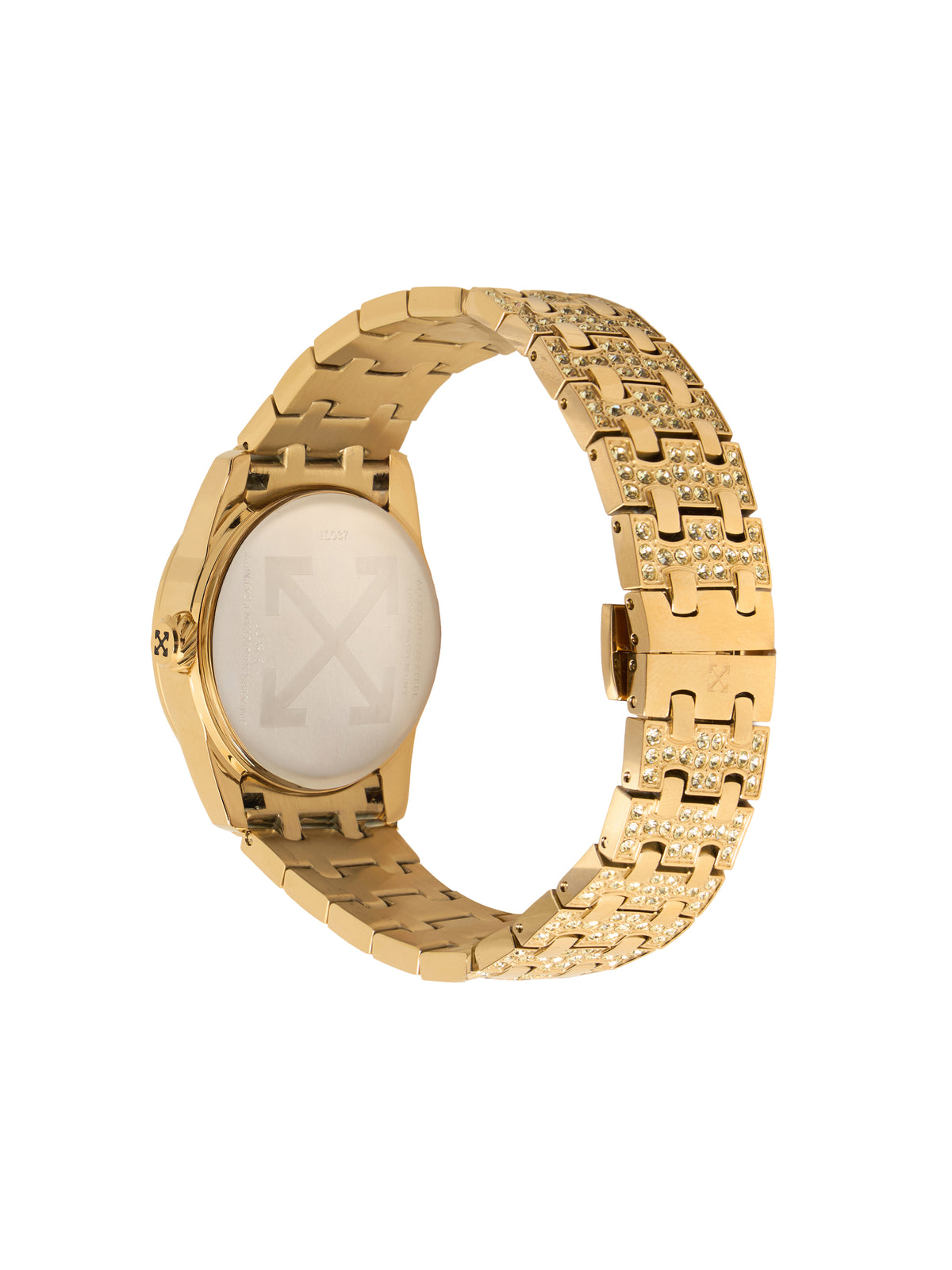OFF WHITE "Discreet" Watch Gold OW1L037M