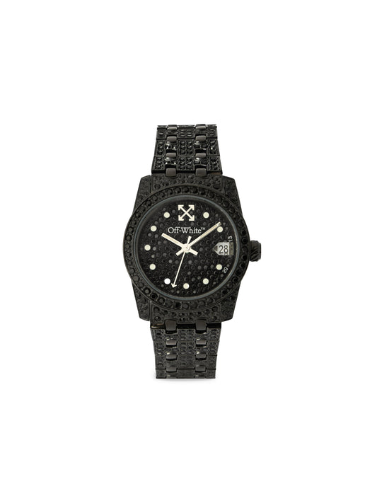 OFF WHITE "Discreet" Watch Black OW1L037M