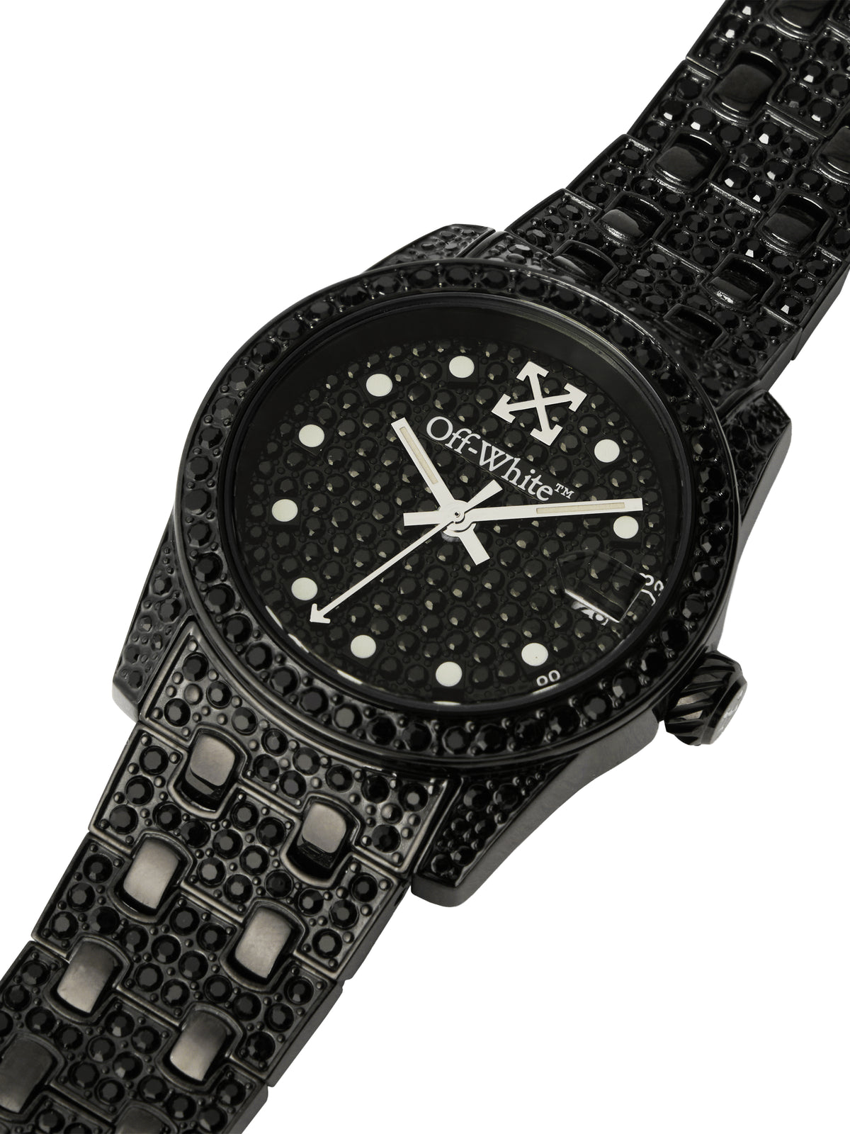 OFF WHITE "Discreet" Watch Black OW1L037M