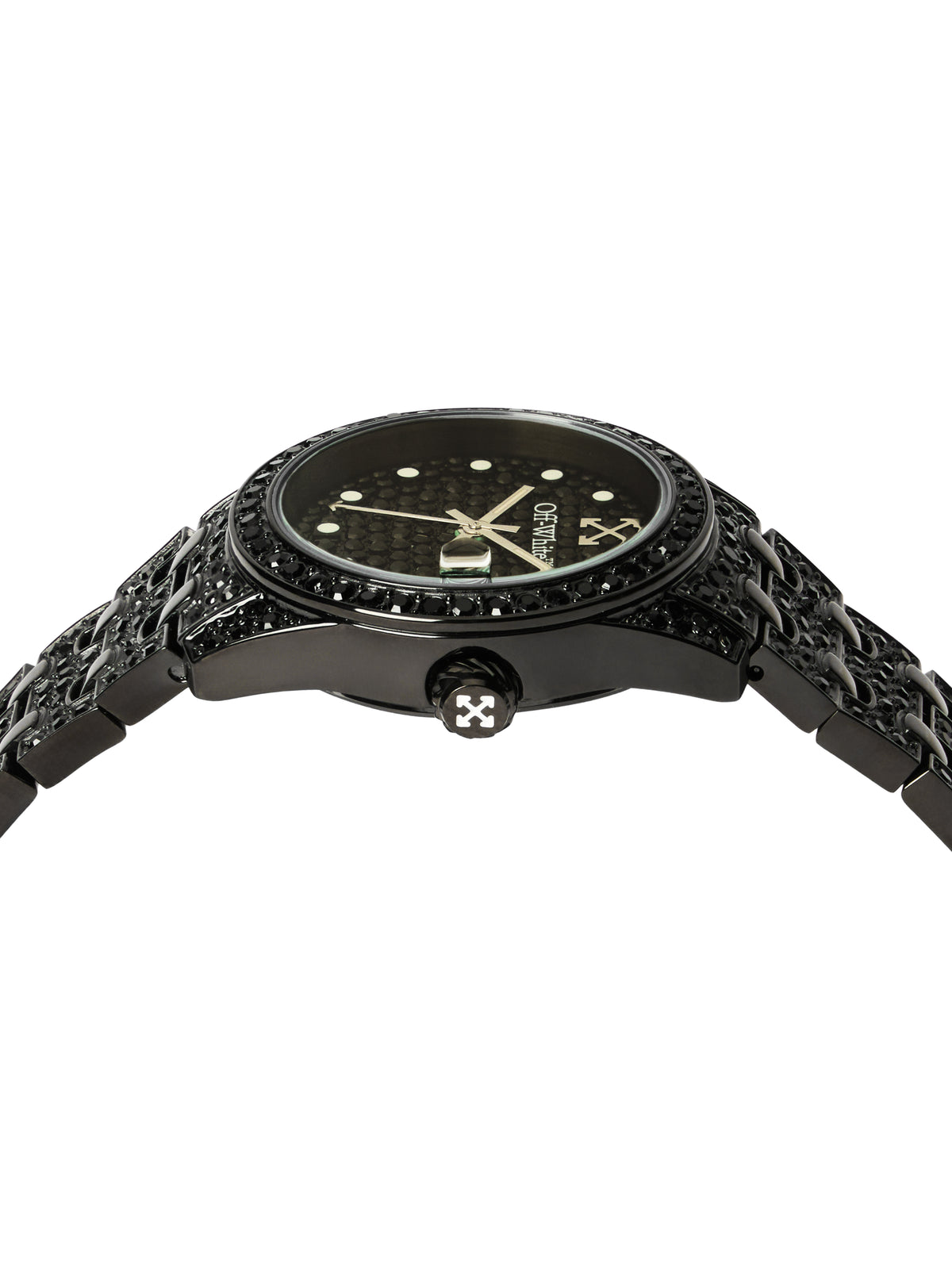OFF WHITE "Discreet" Watch Black OW1L037M