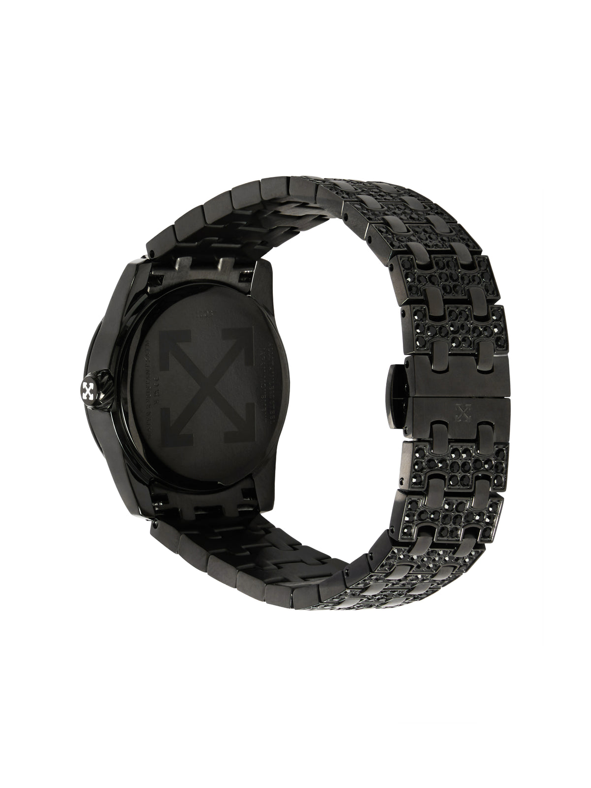 OFF WHITE "Discreet" Watch Black OW1L037M