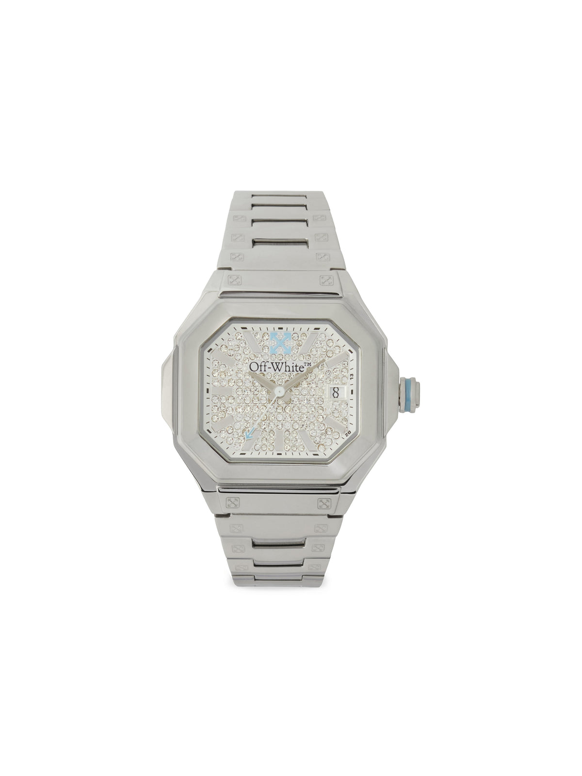 OFF WHITE "Shift" Watch Silver OW1L038M