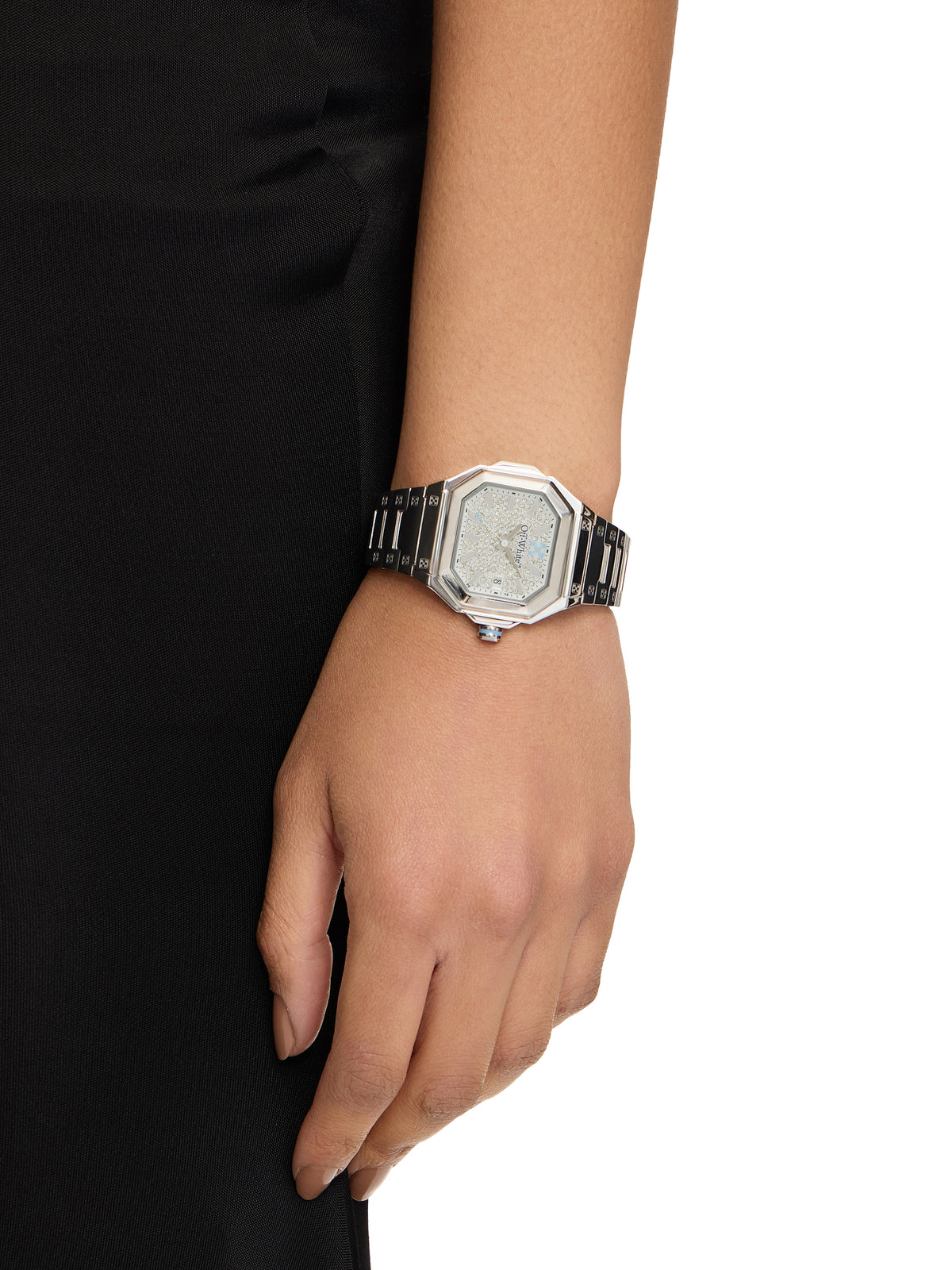 OFF WHITE "Shift" Watch Silver OW1L038M