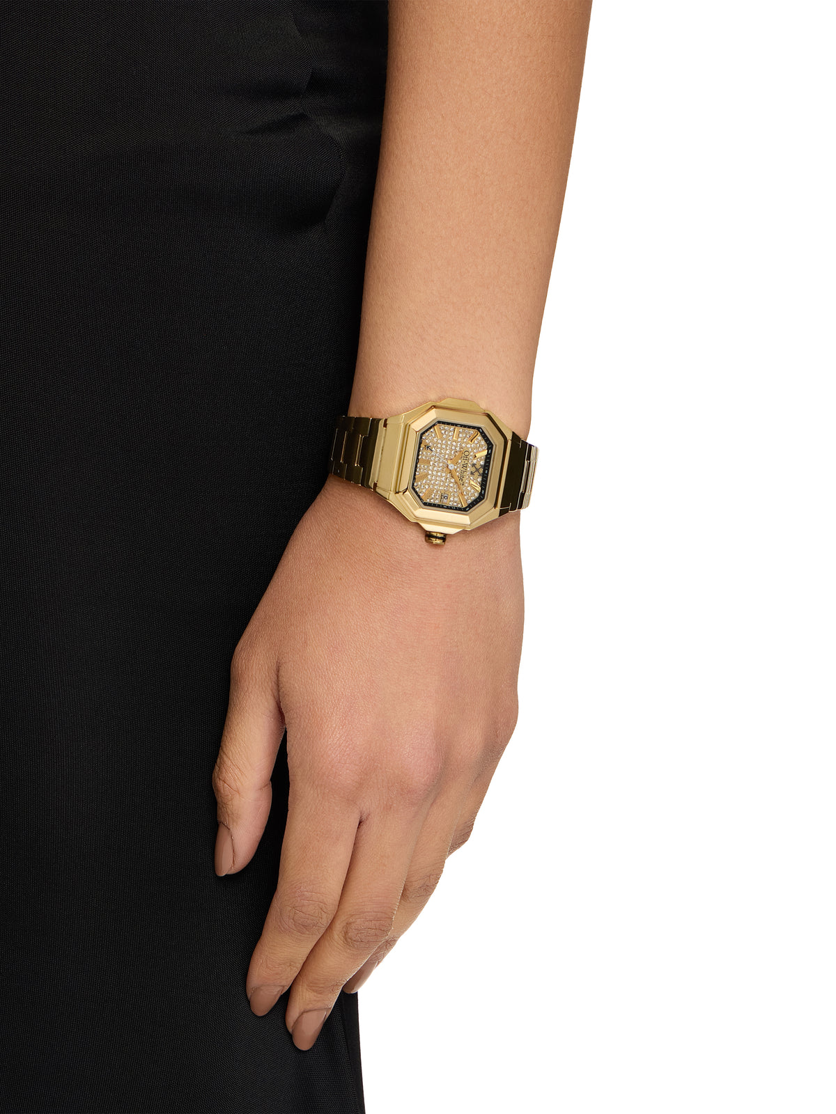 OFF WHITE "Shift" Watch Gold OW1L038M