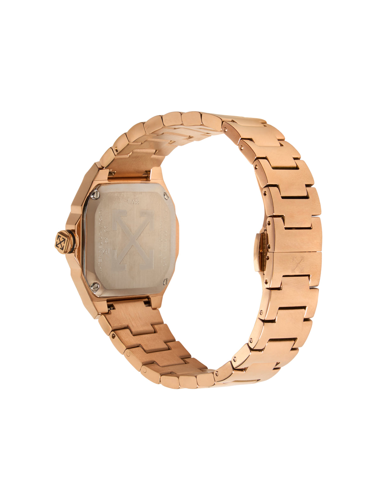 OFF WHITE "Shift" Watch Rose Gold OW1L038M