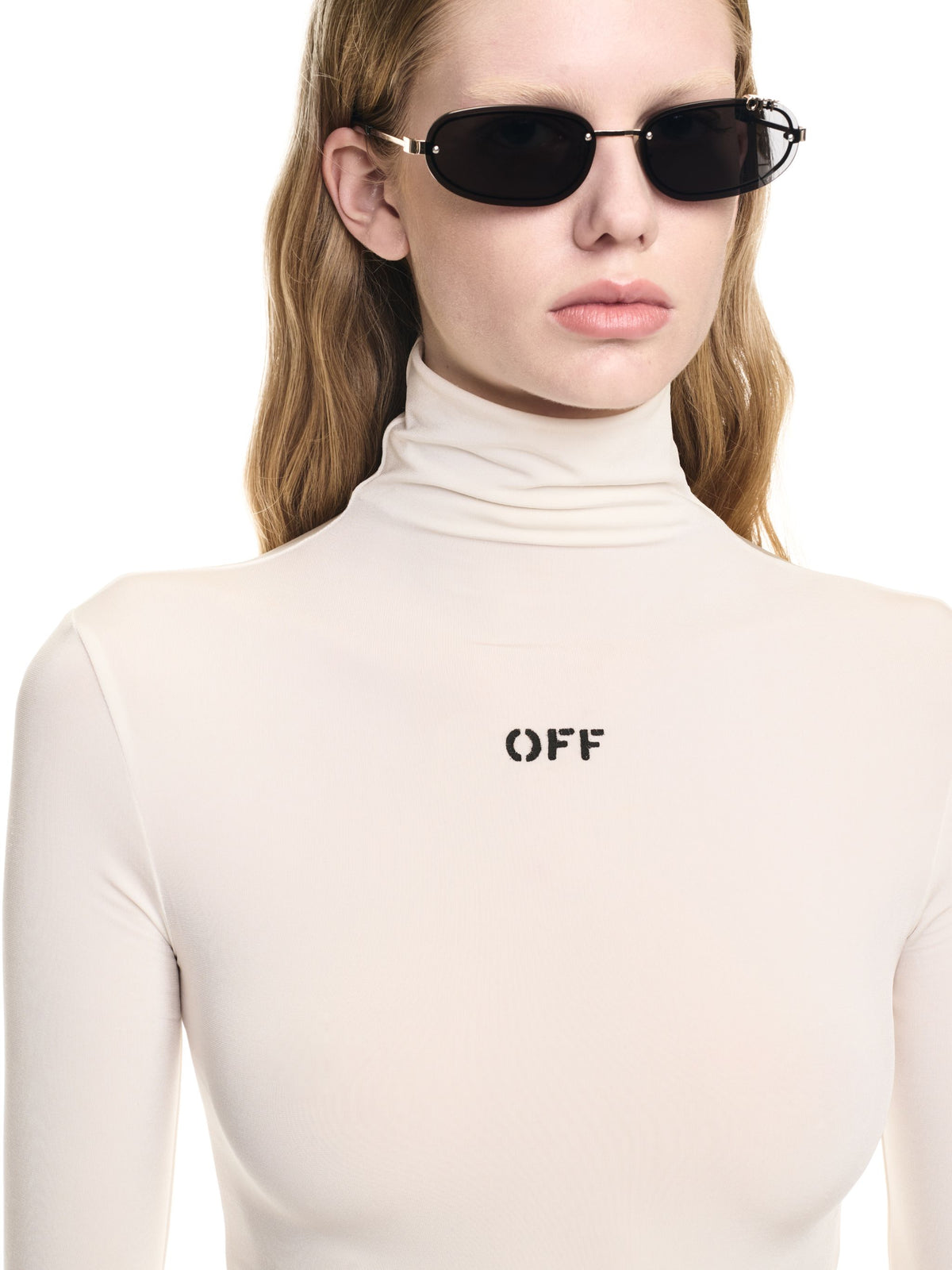 OFF WHITE Off Stamp Sec Skin L/S Turtle WHITE OWAD122C99JER003