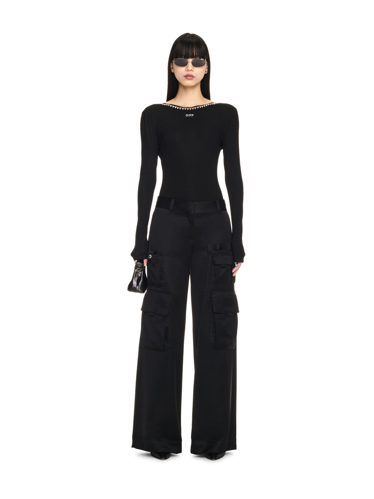 Light Rib Emb 20S L/S Top