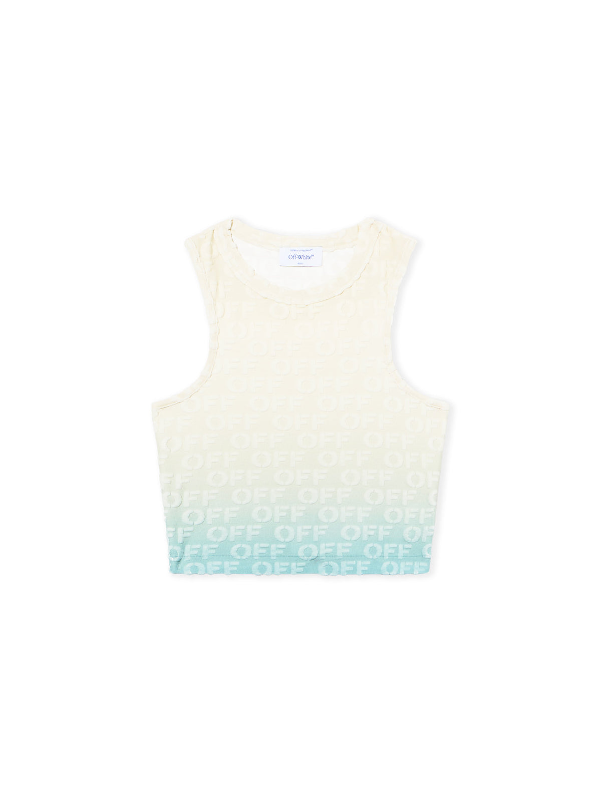 Terry Gradient Knit Tank Top