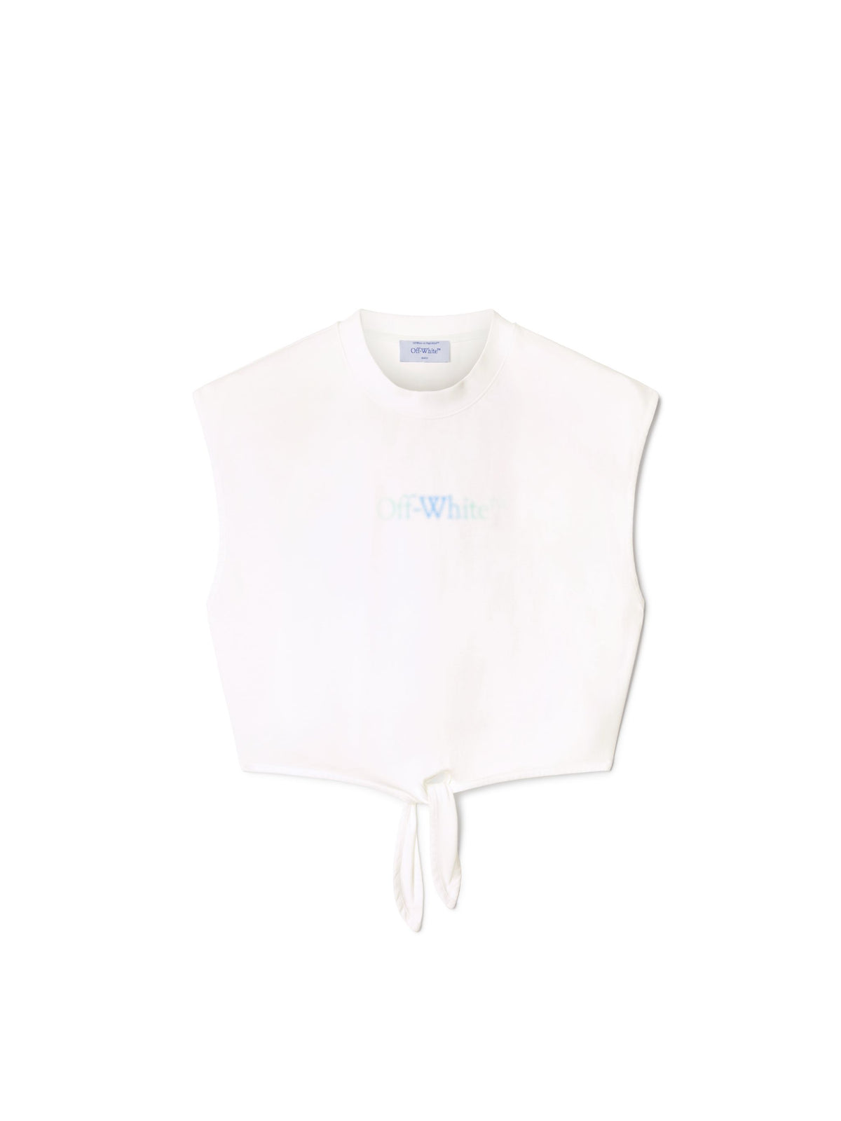 OFF WHITE Sx_Arrow Crop Top WHITE OWAD25PT24JER002