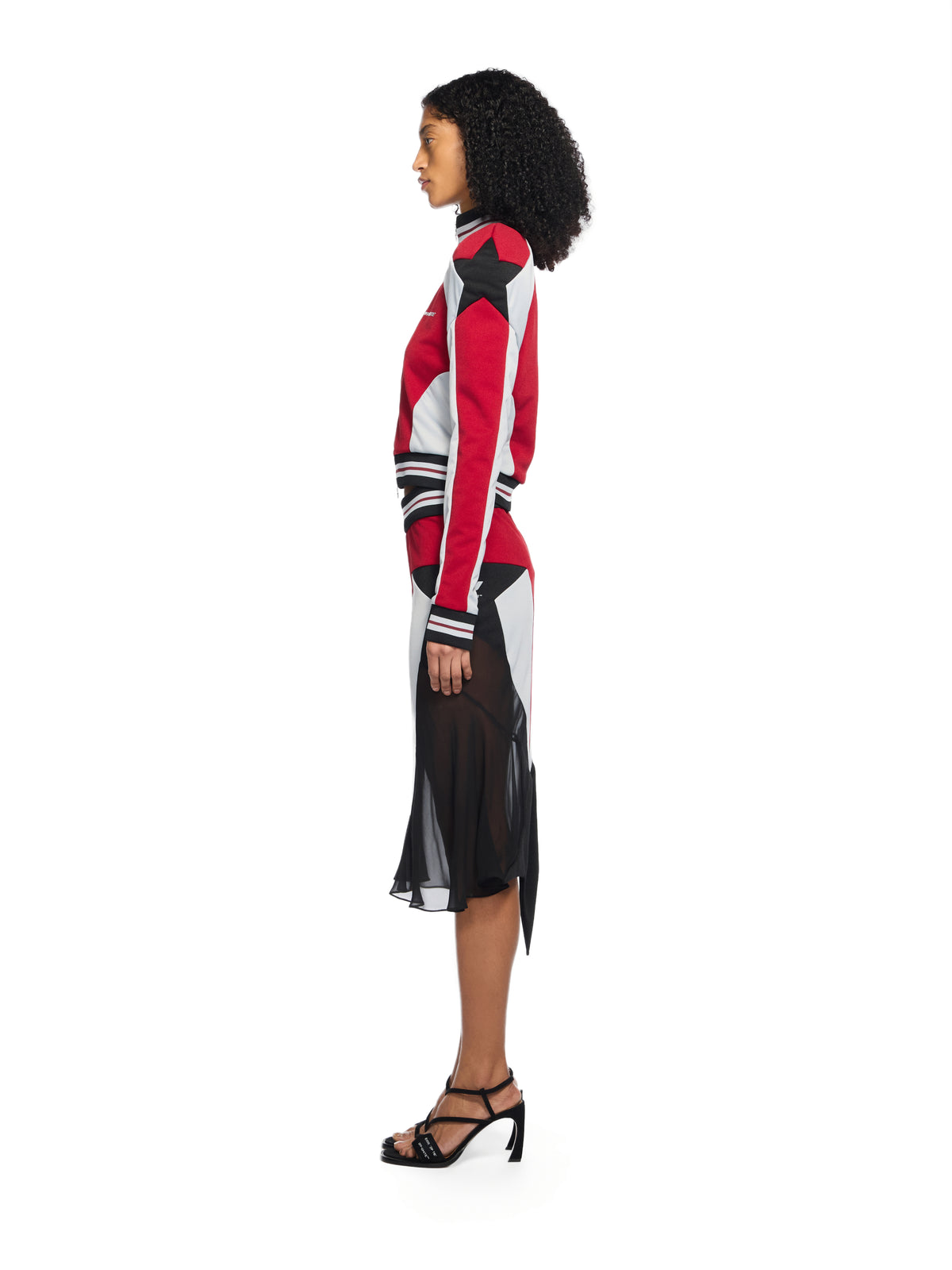 OFF WHITE Track Star Jacket RED DAHLIA - RODIO OWBD009W25JER001
