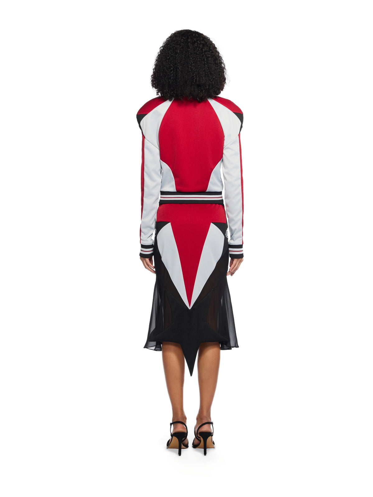 OFF WHITE Track Star Jacket RED DAHLIA - RODIO OWBD009W25JER001