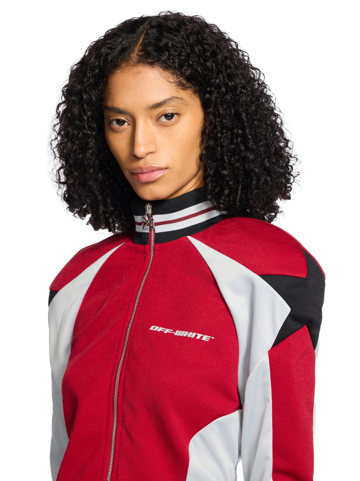 OFF WHITE Track Star Jacket RED DAHLIA - RODIO OWBD009W25JER001