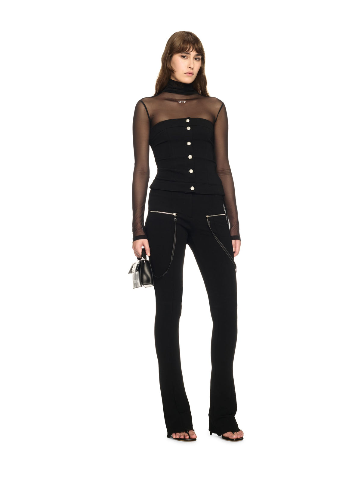 Heavy Jer Britney Zip Pants