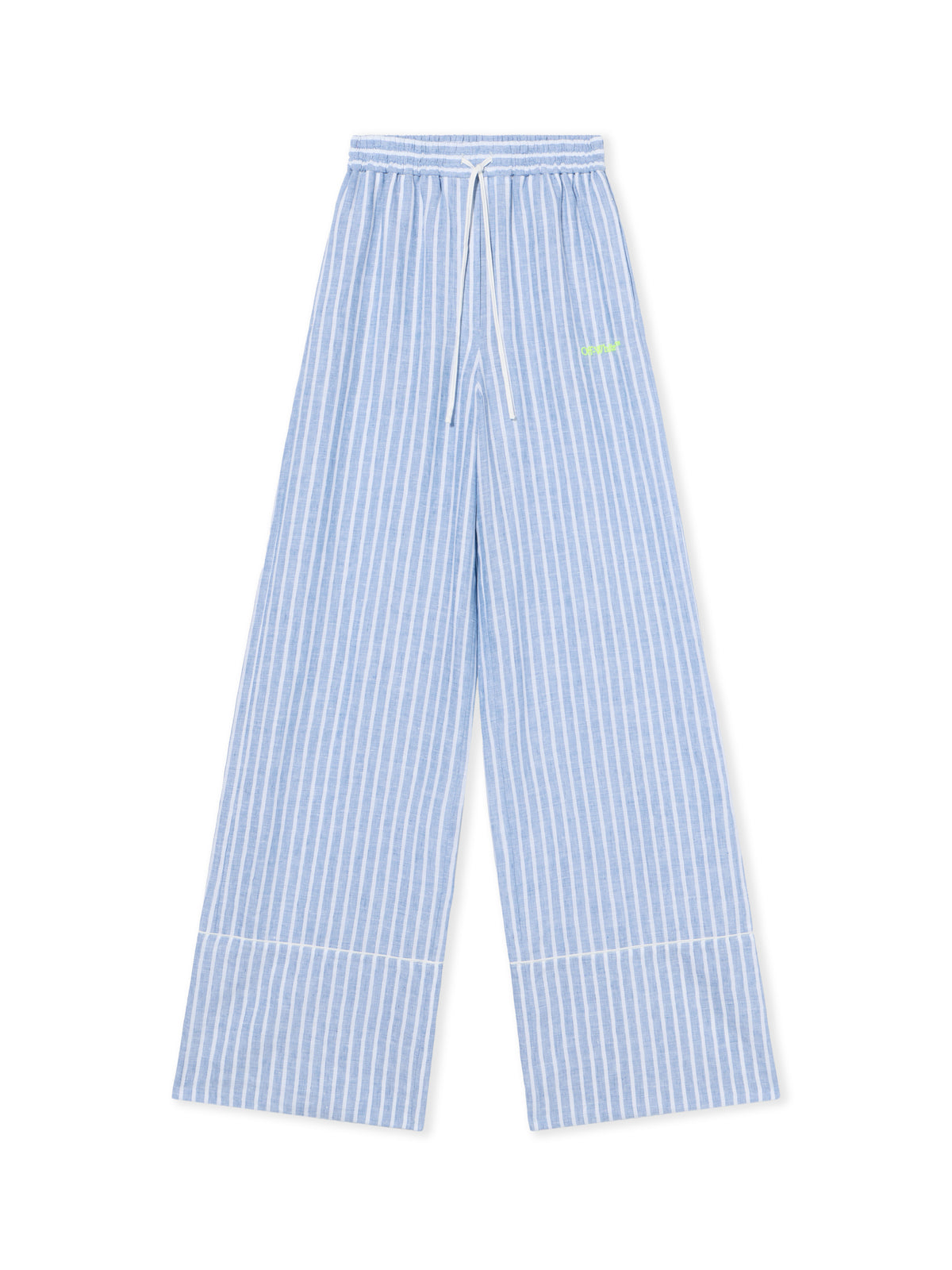Striped Wide-Leg Pants