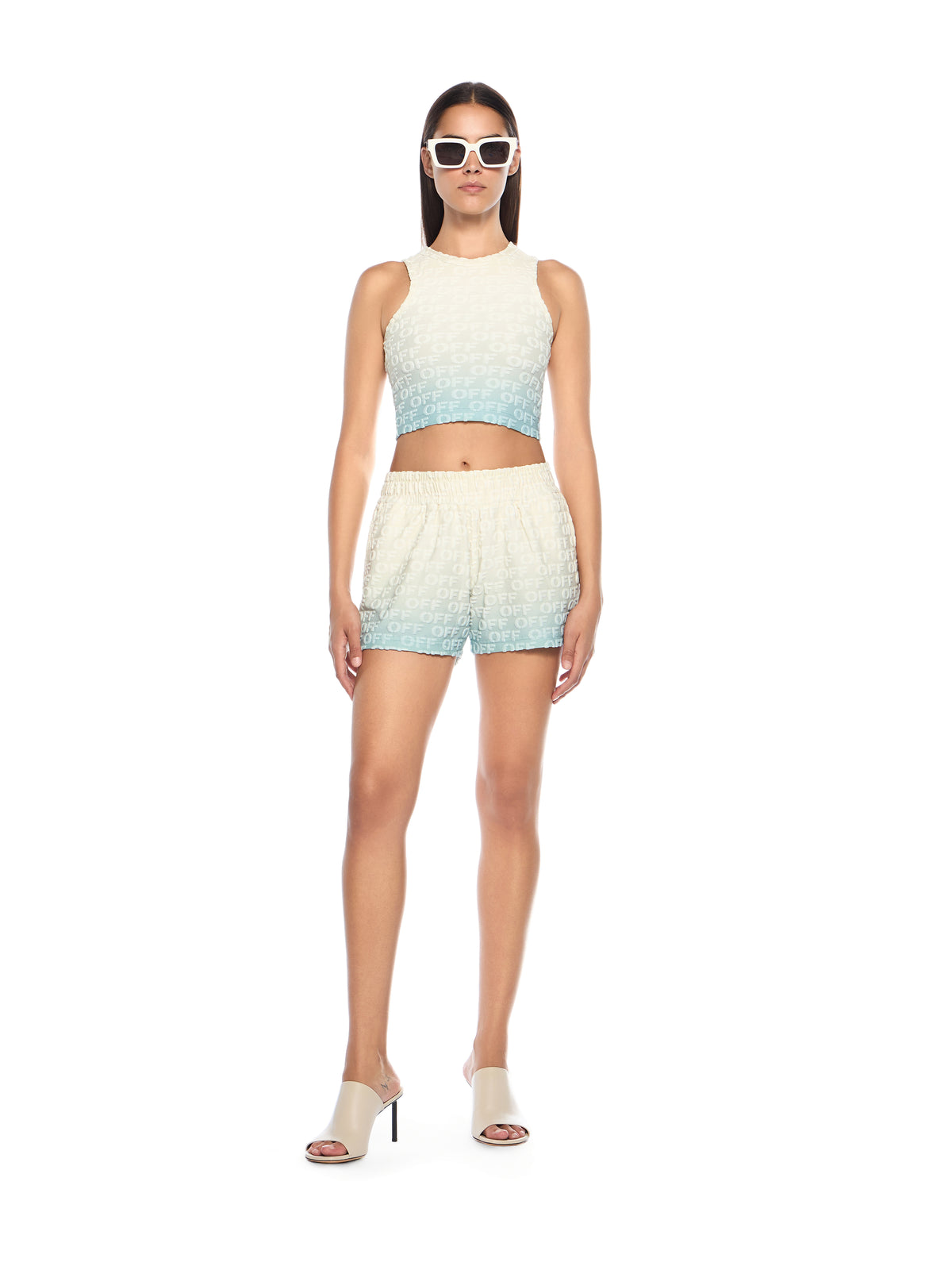 Terry Gradient Shorts